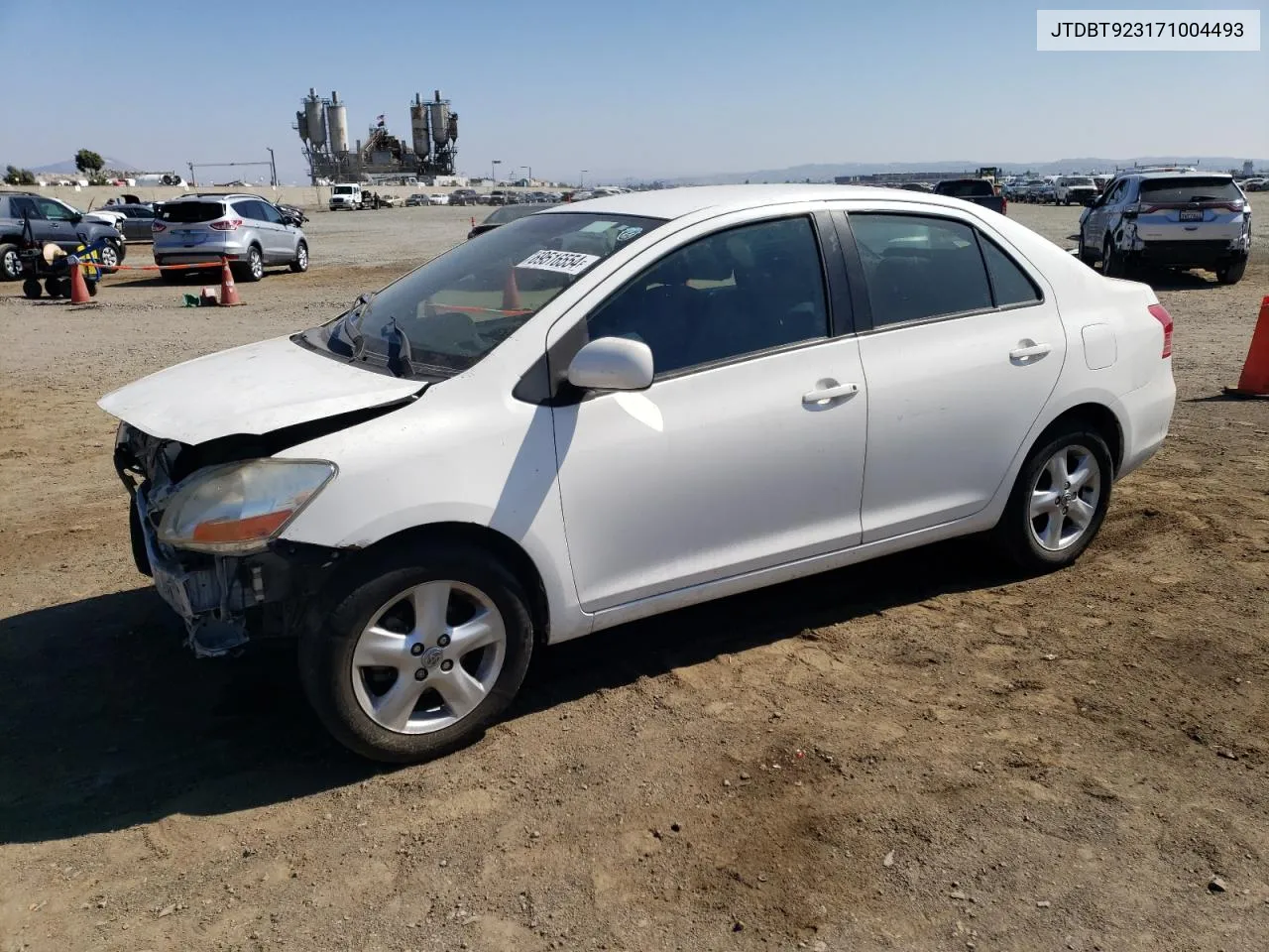 2007 Toyota Yaris VIN: JTDBT923171004493 Lot: 69516554