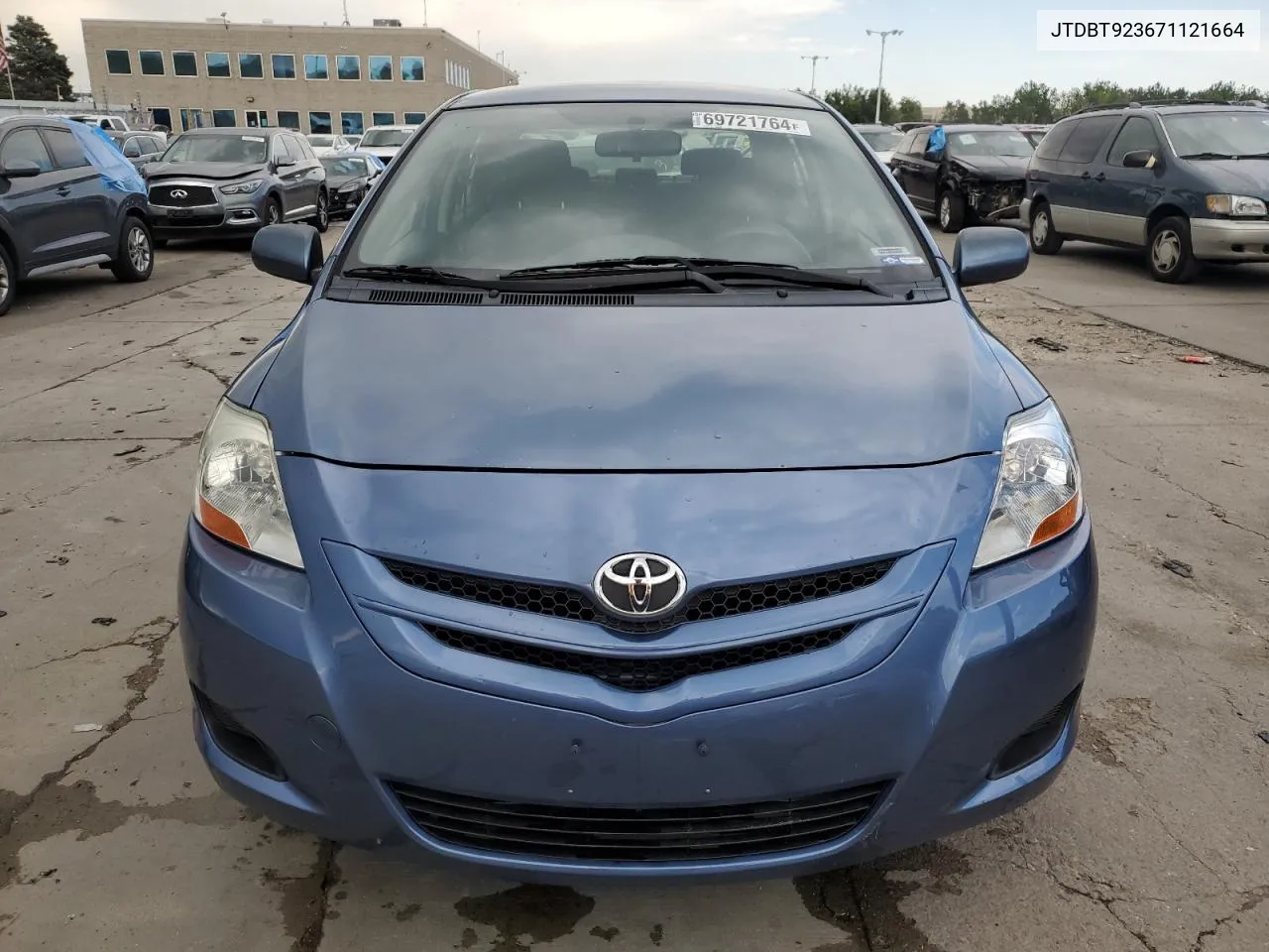 JTDBT923671121664 2007 Toyota Yaris