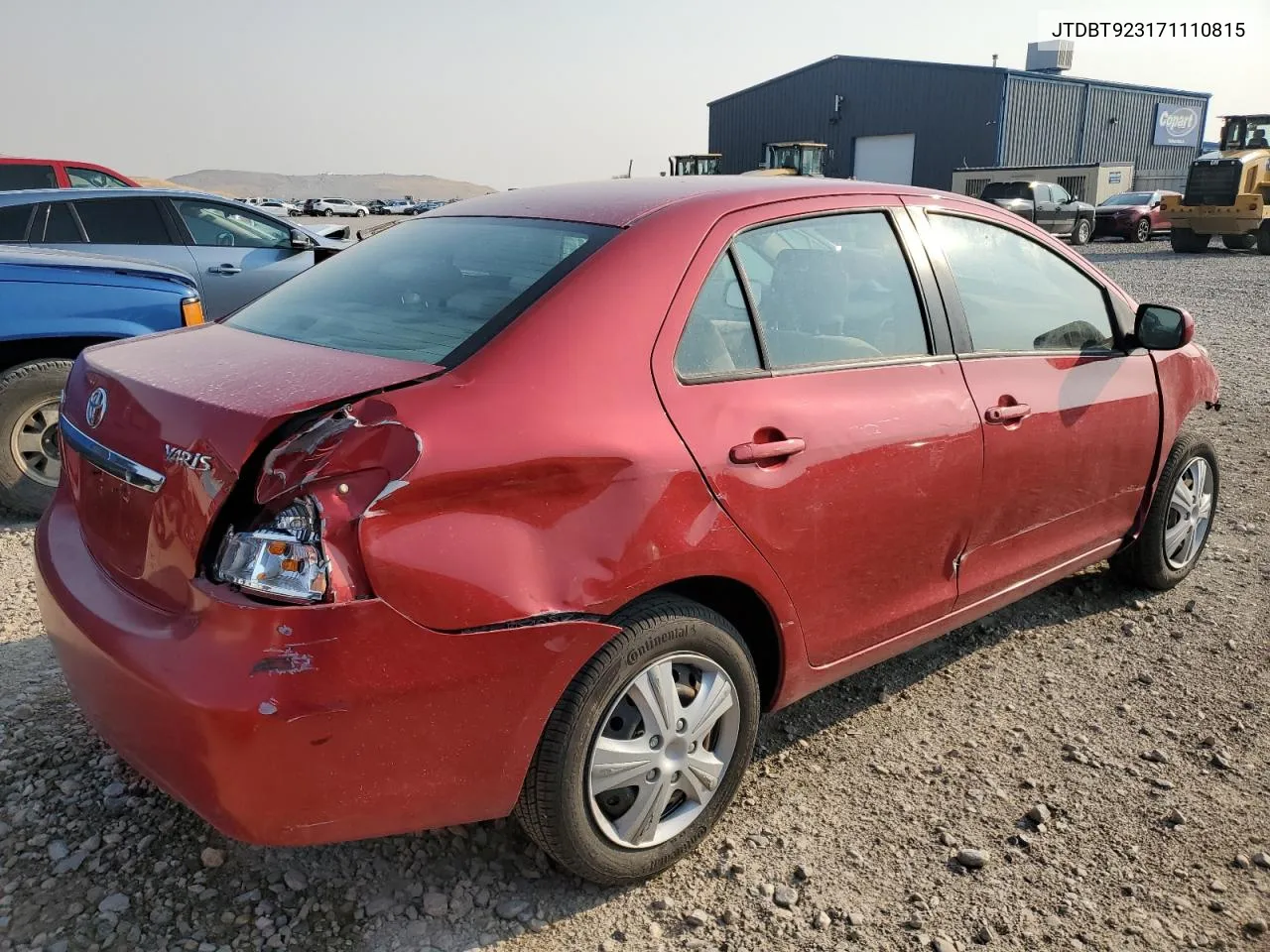 JTDBT923171110815 2007 Toyota Yaris