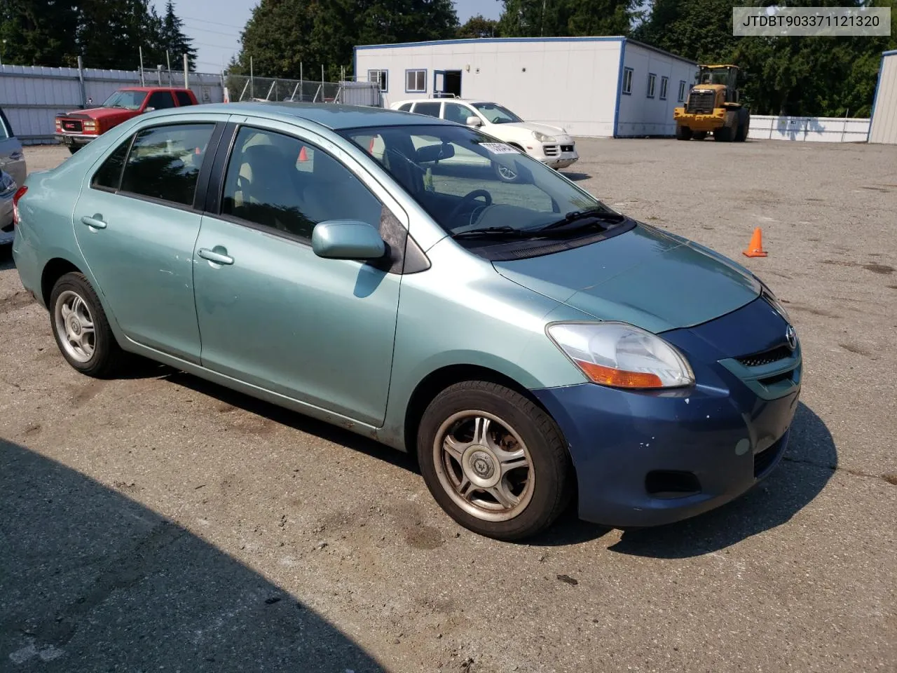 2007 Toyota Yaris VIN: JTDBT903371121320 Lot: 70365404