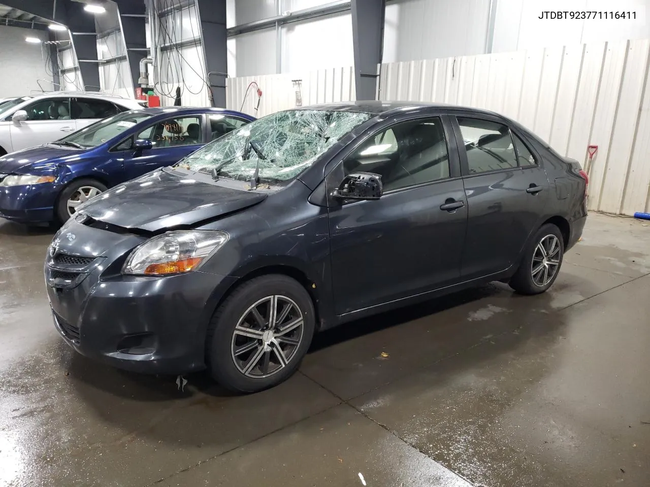 JTDBT923771116411 2007 Toyota Yaris