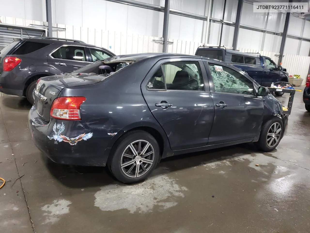 JTDBT923771116411 2007 Toyota Yaris