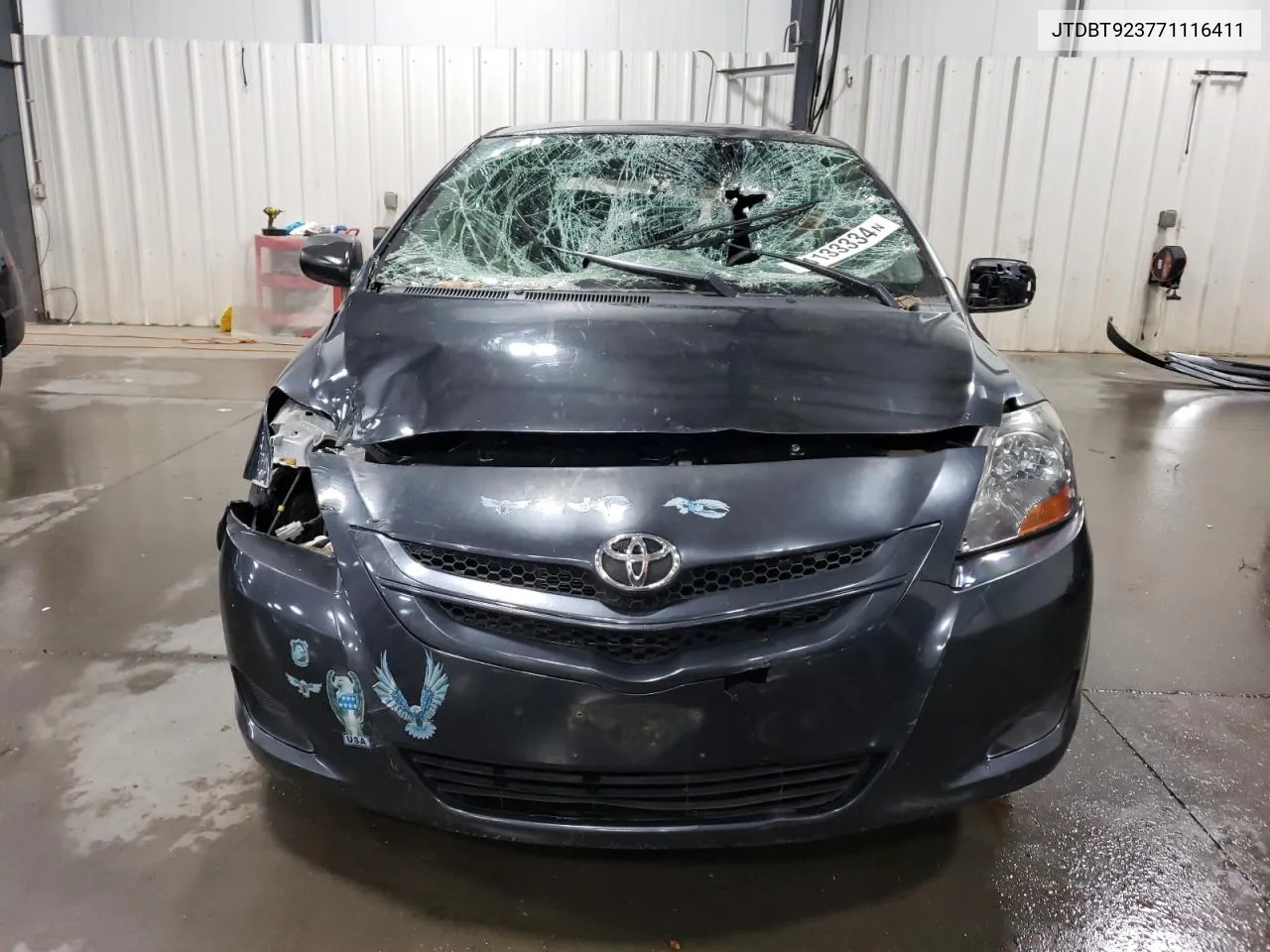 JTDBT923771116411 2007 Toyota Yaris