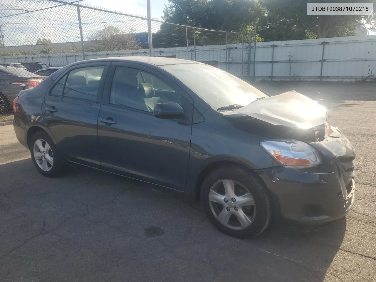 JTDBT903871070218 2007 Toyota Yaris