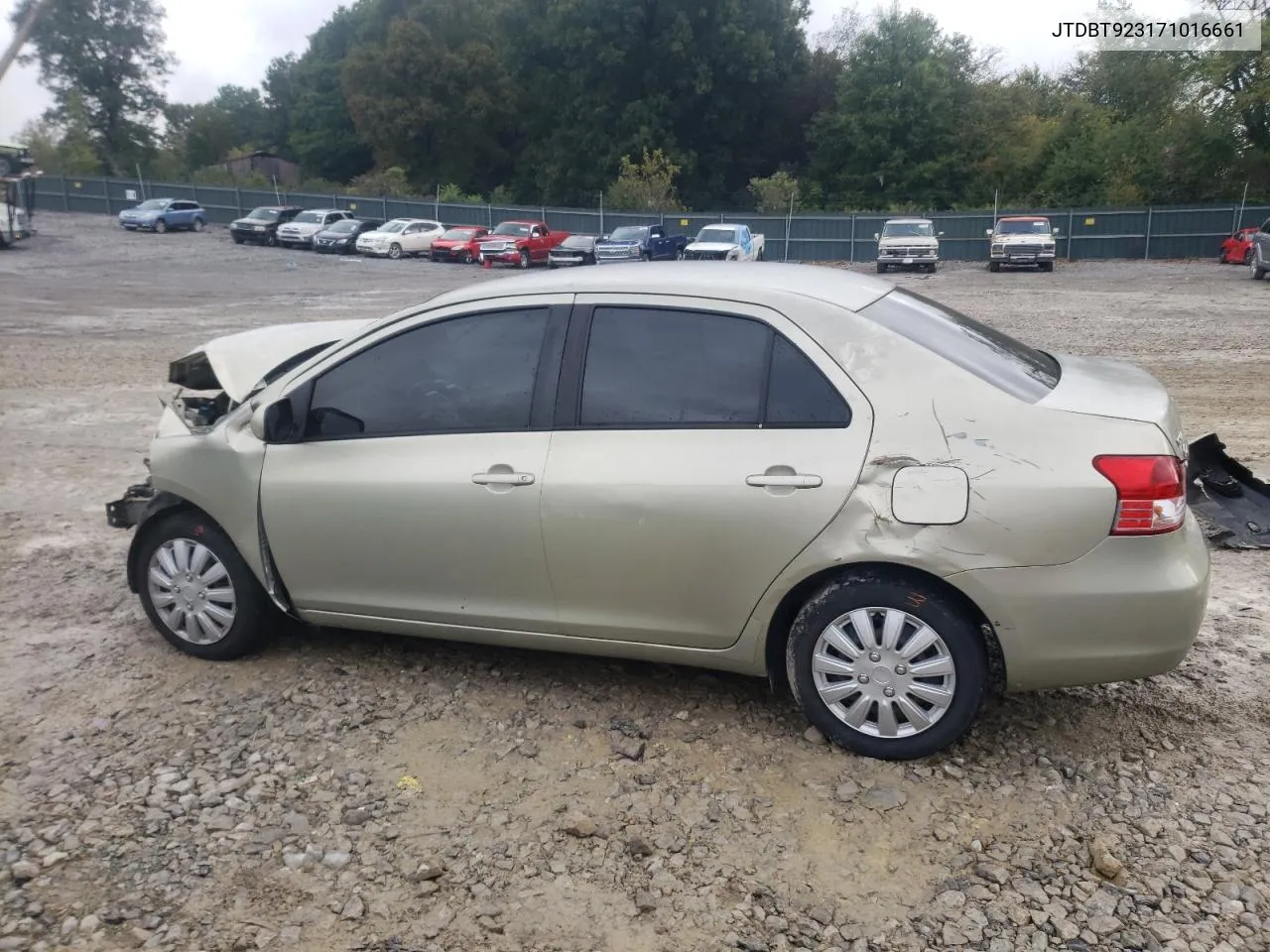 JTDBT923171016661 2007 Toyota Yaris