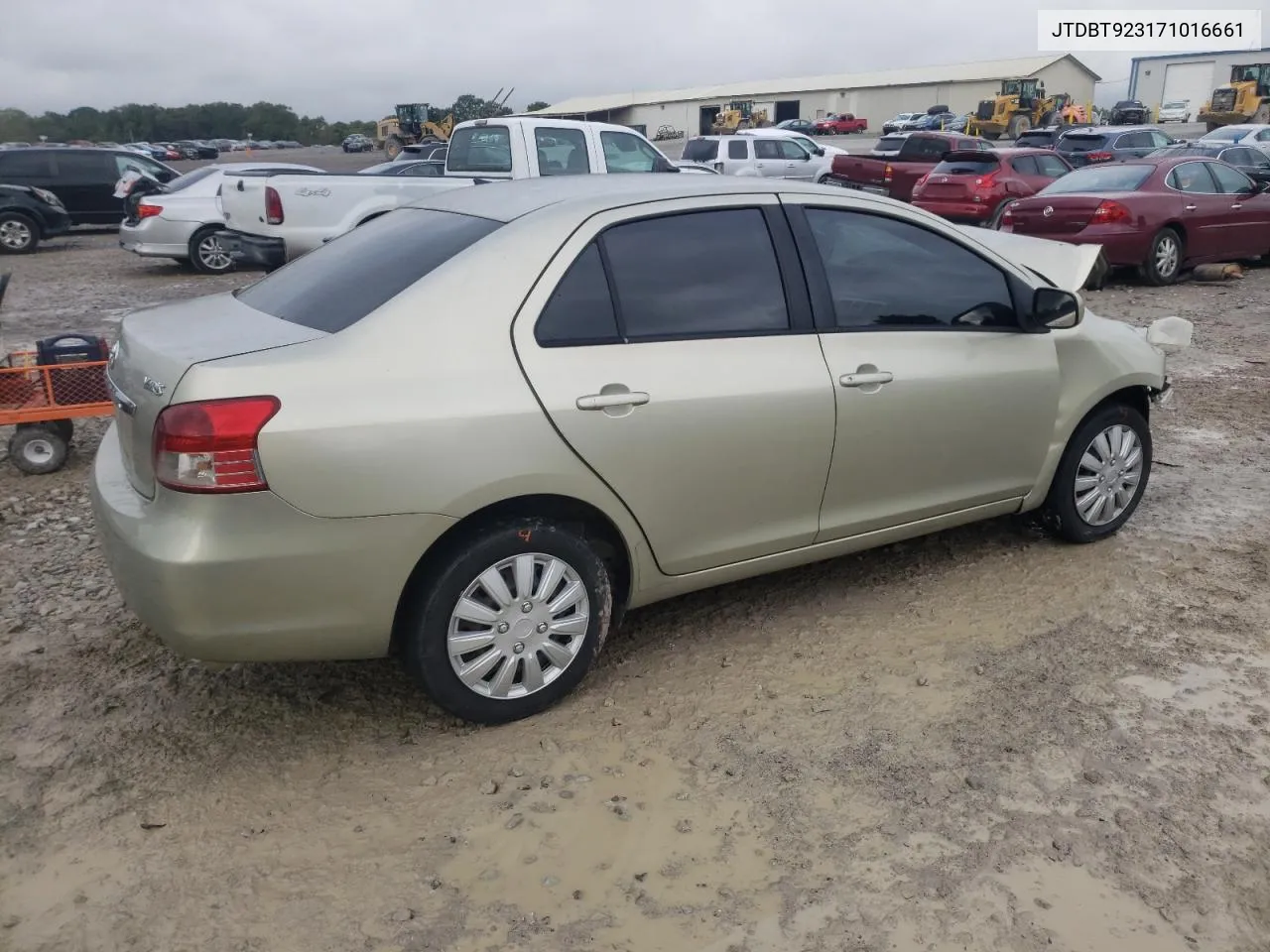 JTDBT923171016661 2007 Toyota Yaris