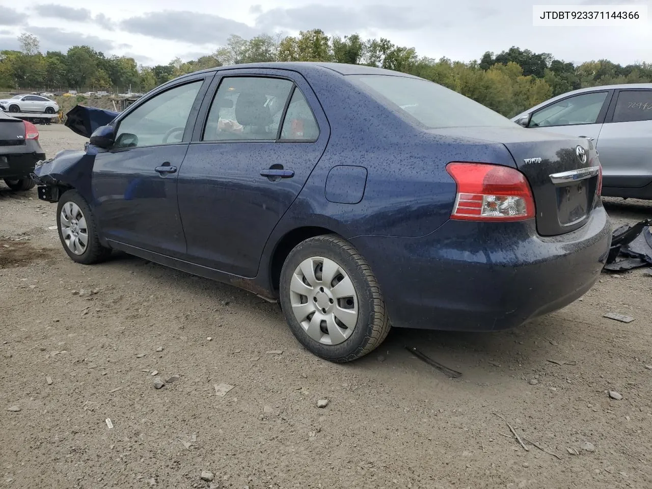 2007 Toyota Yaris VIN: JTDBT923371144366 Lot: 72721104