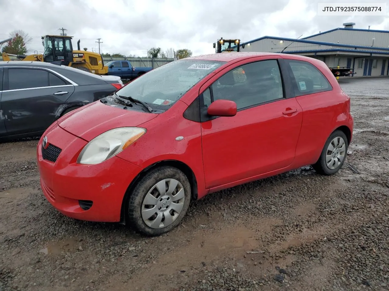 2007 Toyota Yaris VIN: JTDJT923575088774 Lot: 73248634