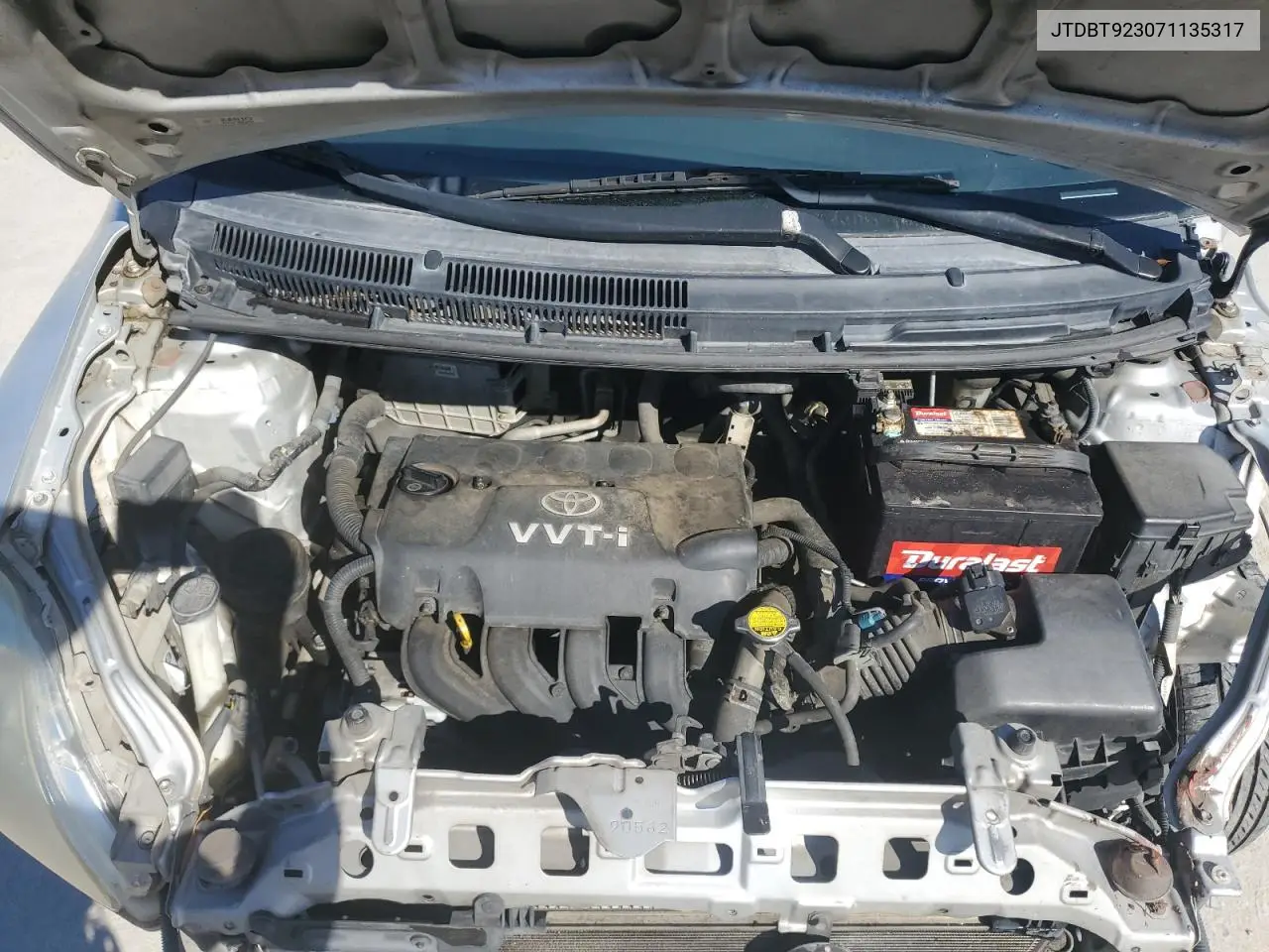 JTDBT923071135317 2007 Toyota Yaris