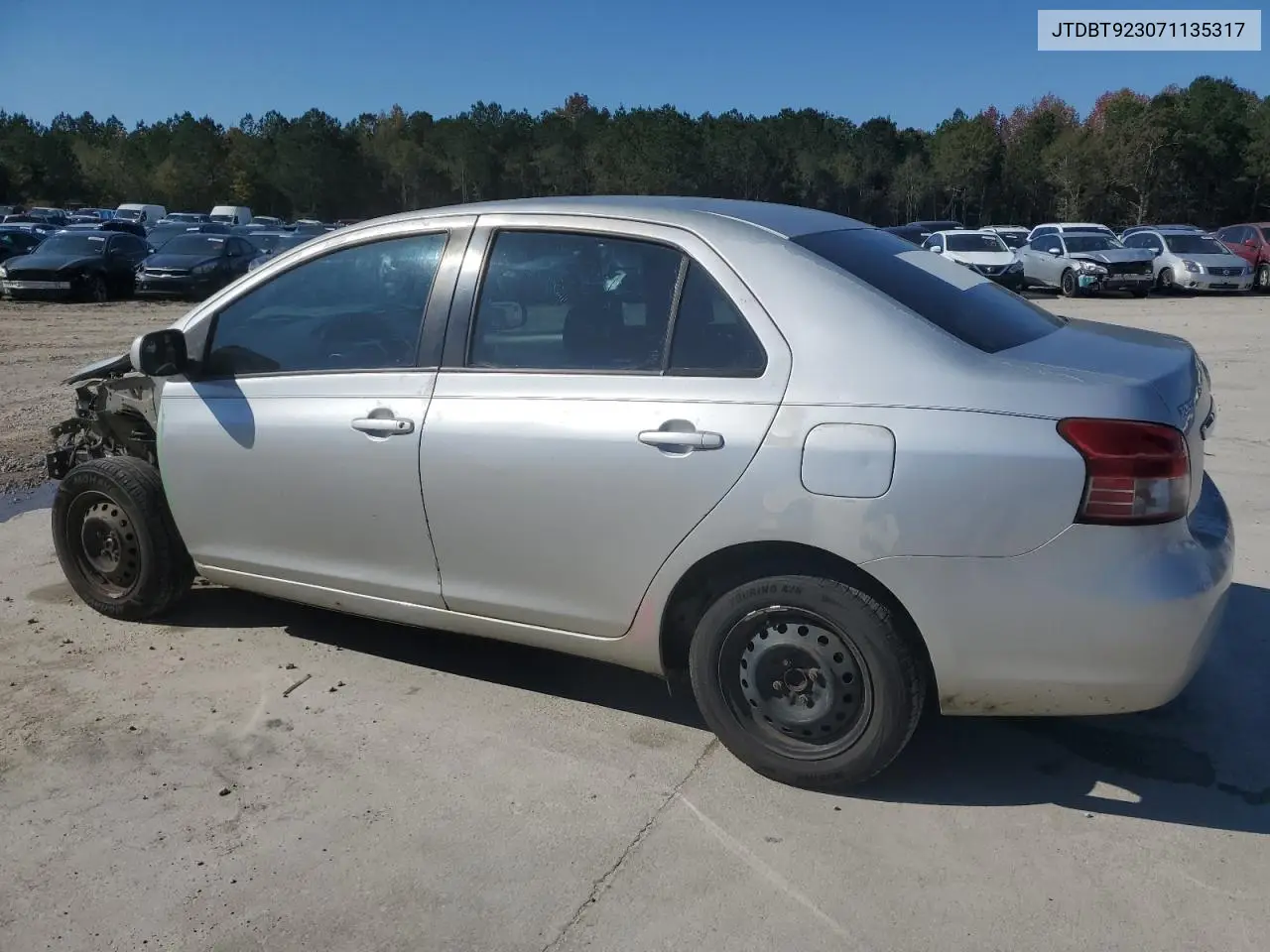 JTDBT923071135317 2007 Toyota Yaris