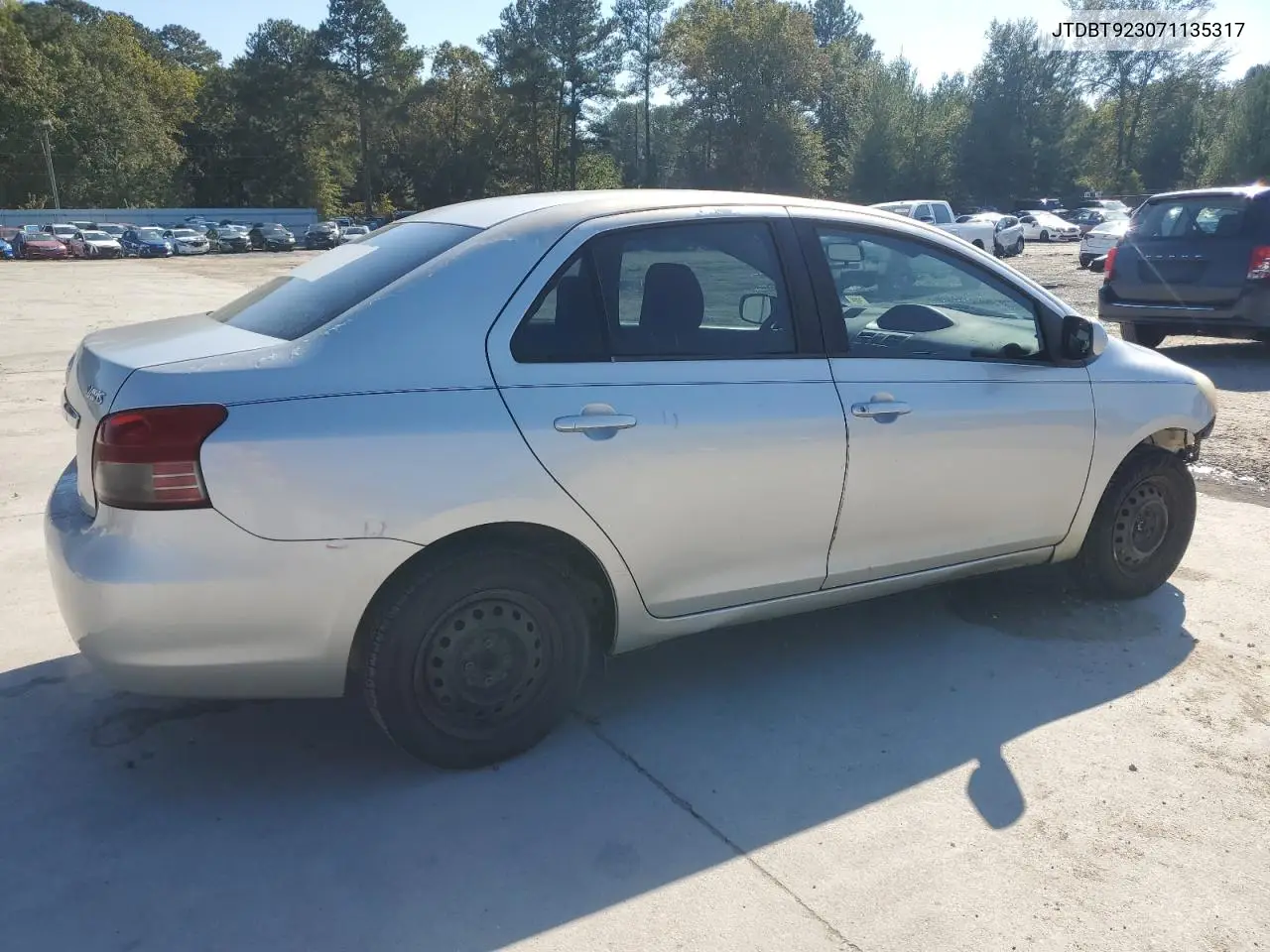 JTDBT923071135317 2007 Toyota Yaris