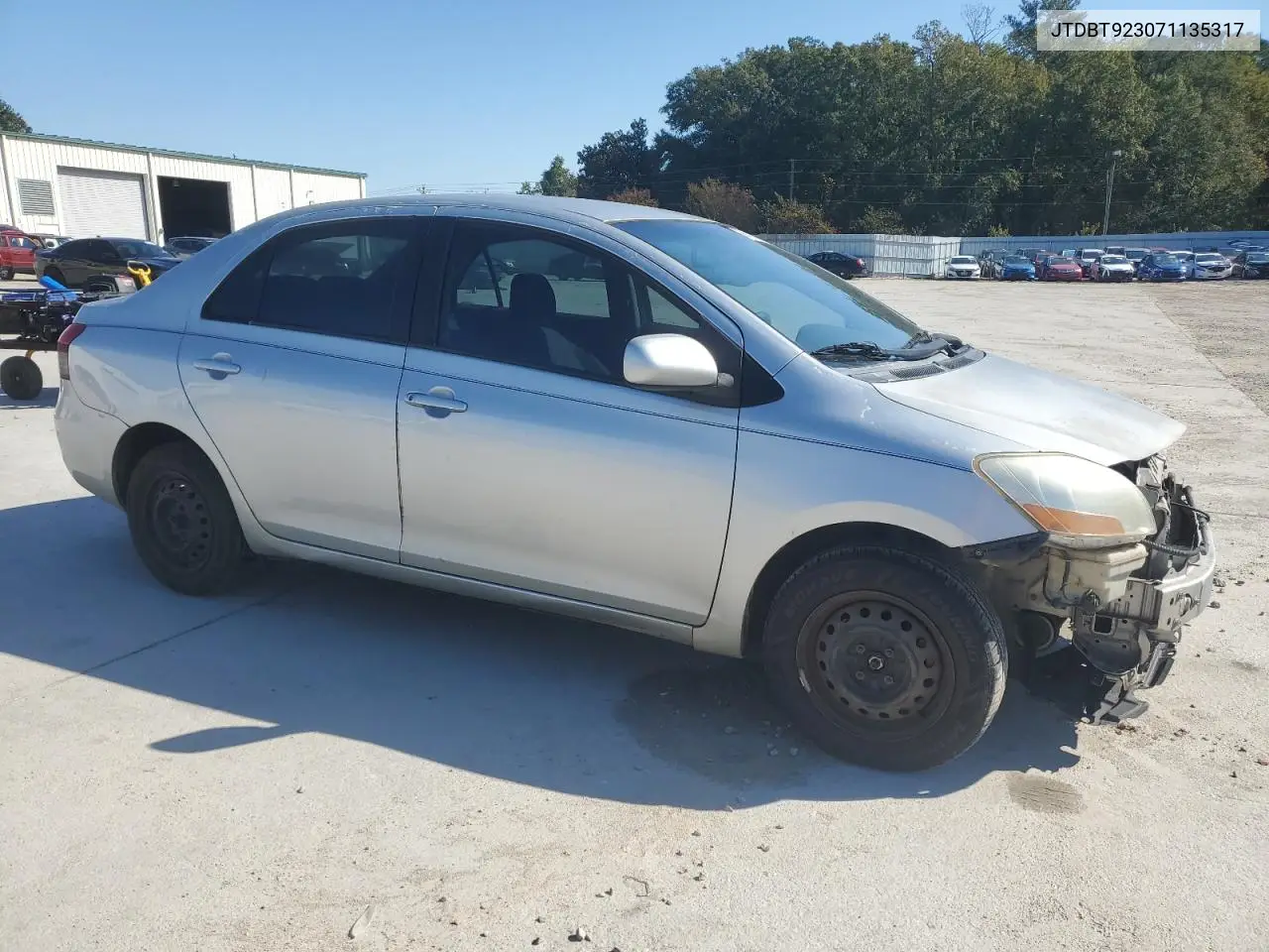 JTDBT923071135317 2007 Toyota Yaris