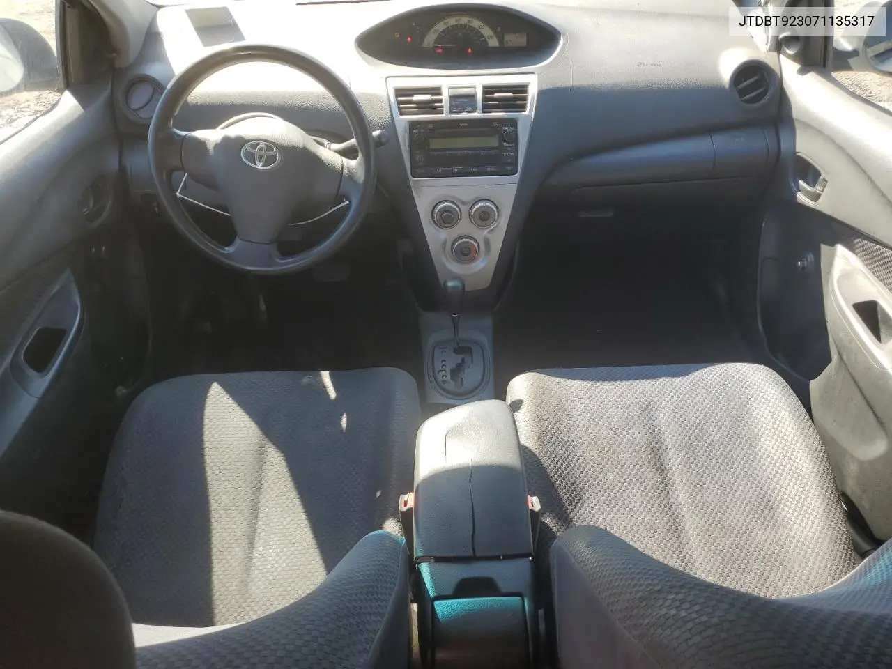 JTDBT923071135317 2007 Toyota Yaris
