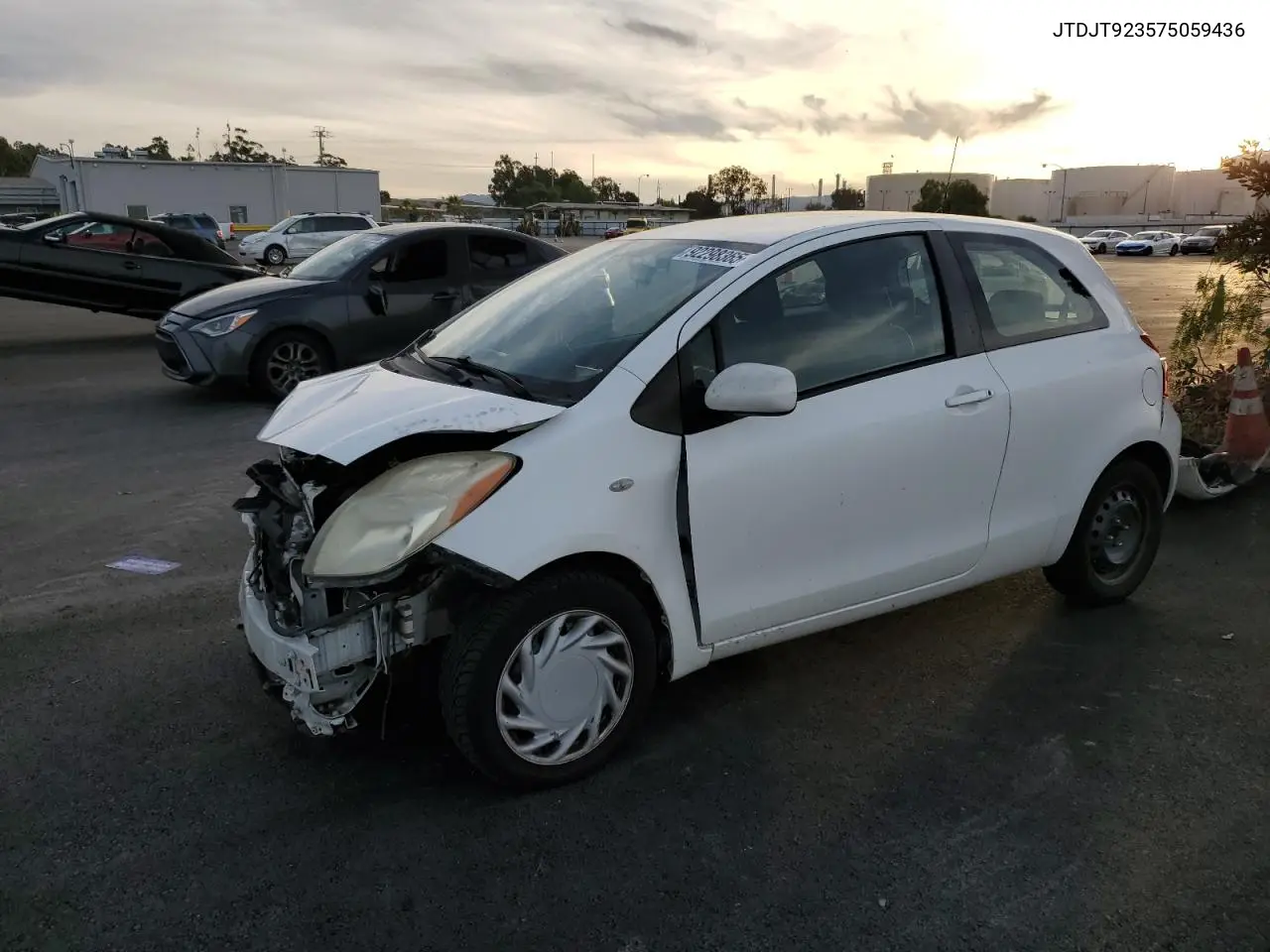 JTDJT923575059436 2007 Toyota Yaris