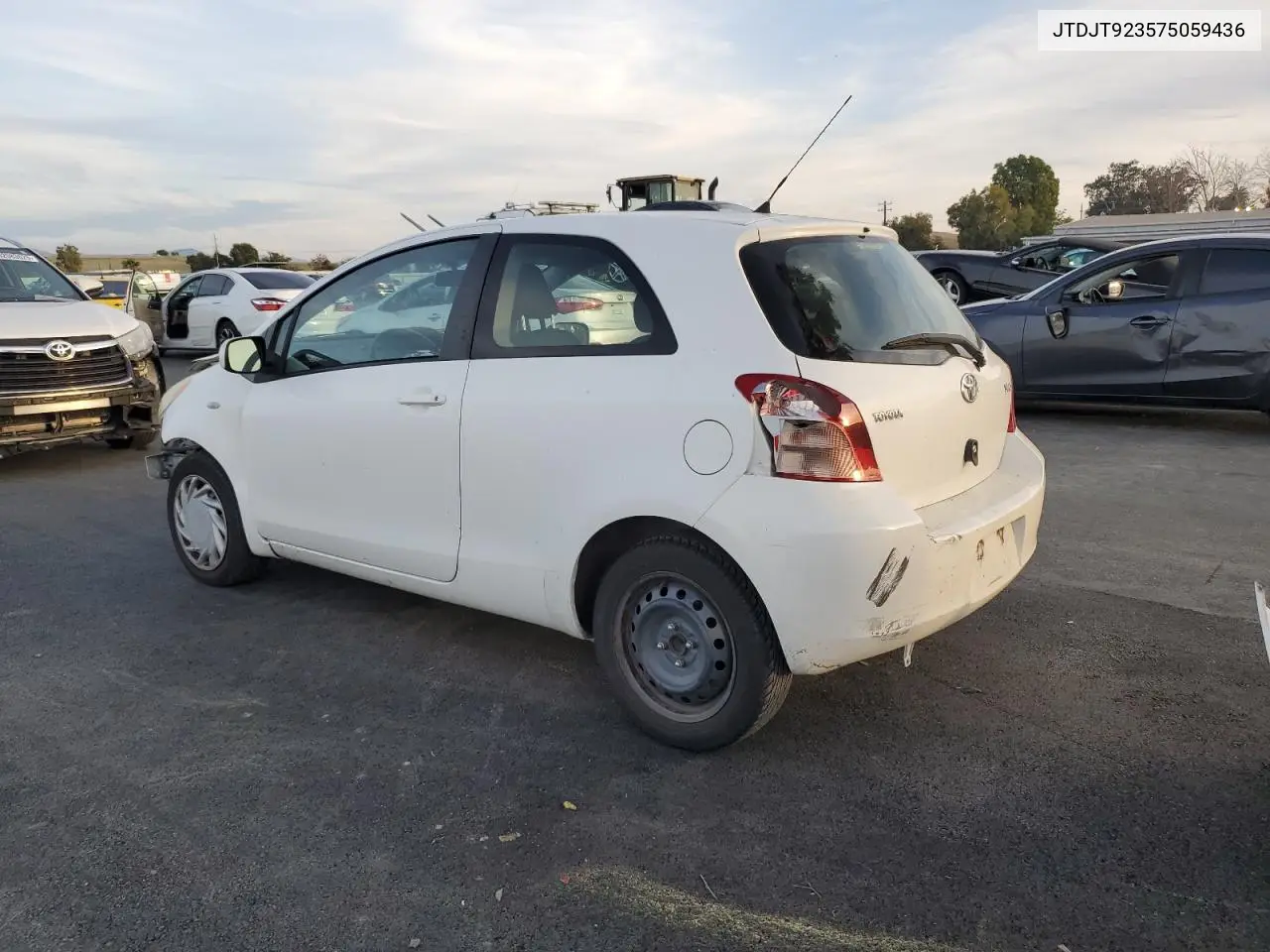 JTDJT923575059436 2007 Toyota Yaris