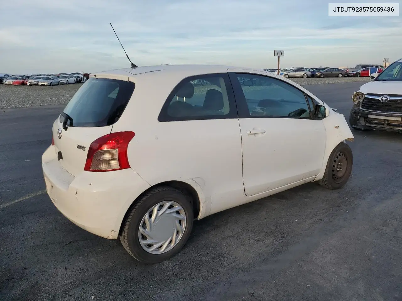 JTDJT923575059436 2007 Toyota Yaris