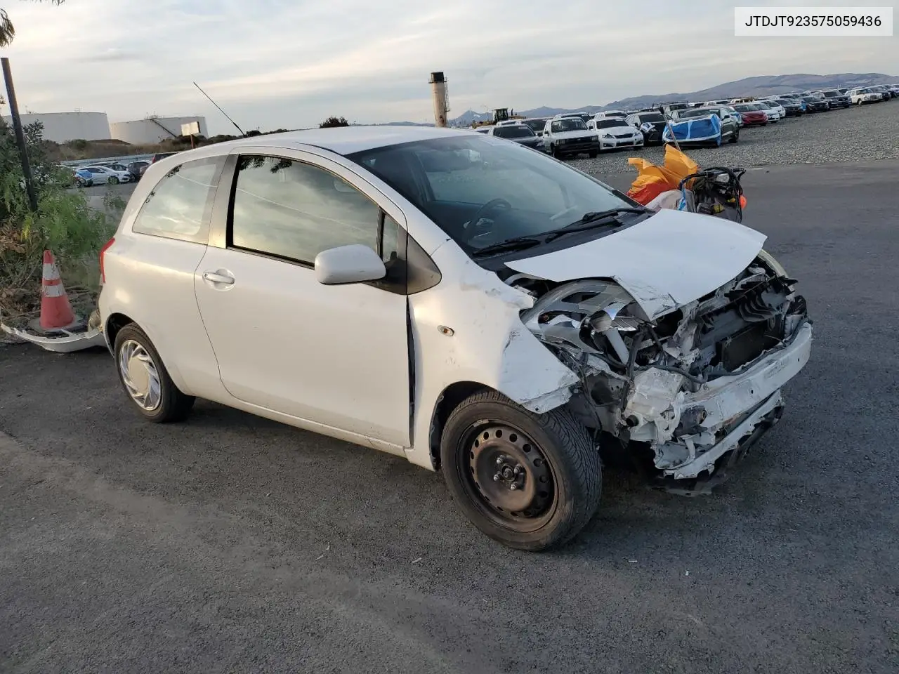 JTDJT923575059436 2007 Toyota Yaris