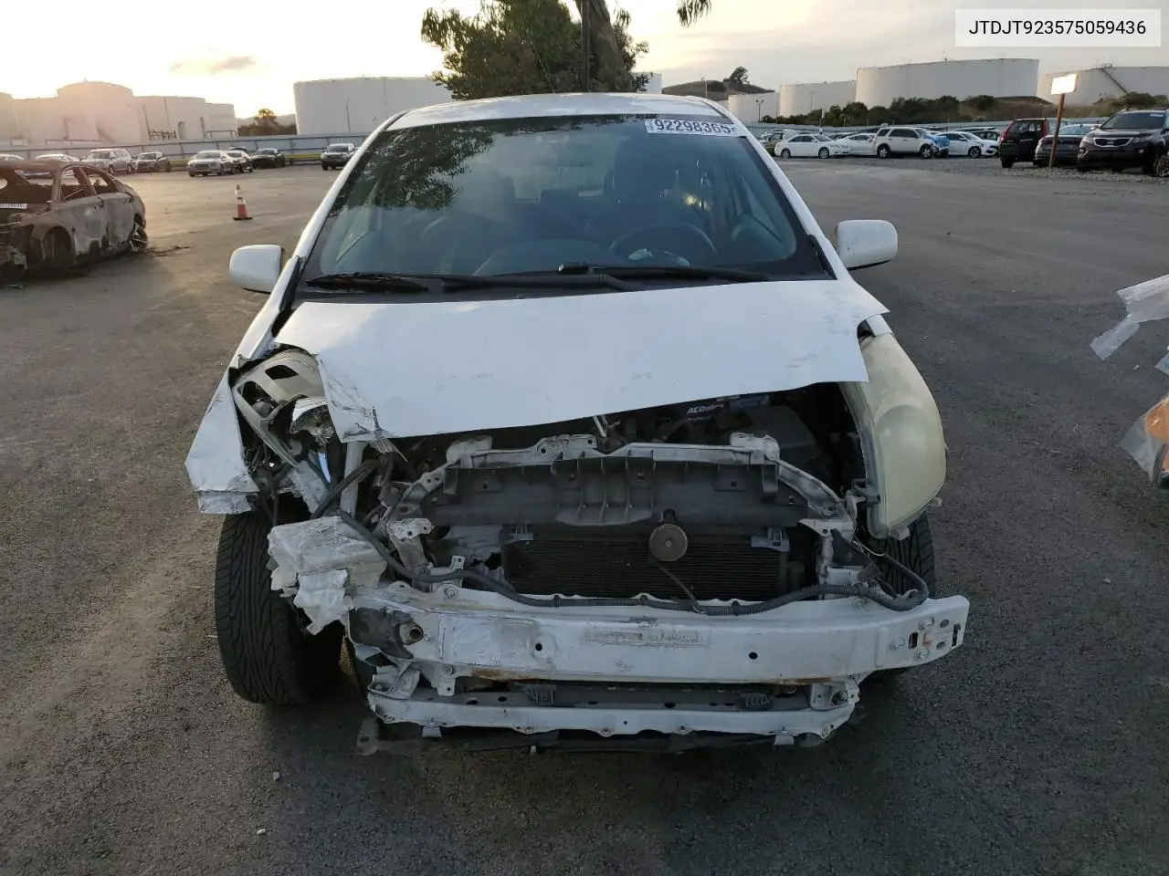 JTDJT923575059436 2007 Toyota Yaris
