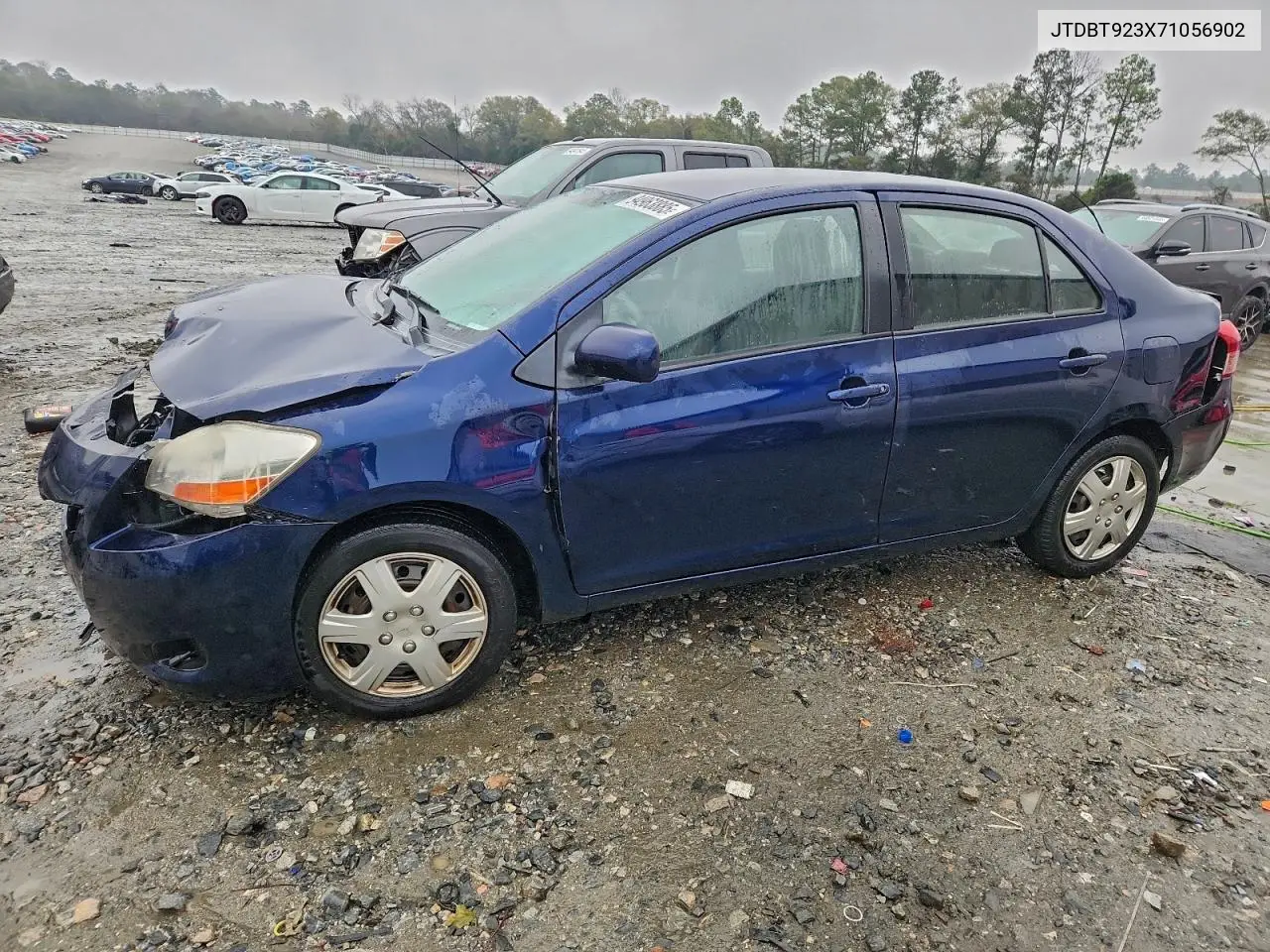 JTDBT923X71056902 2007 Toyota Yaris