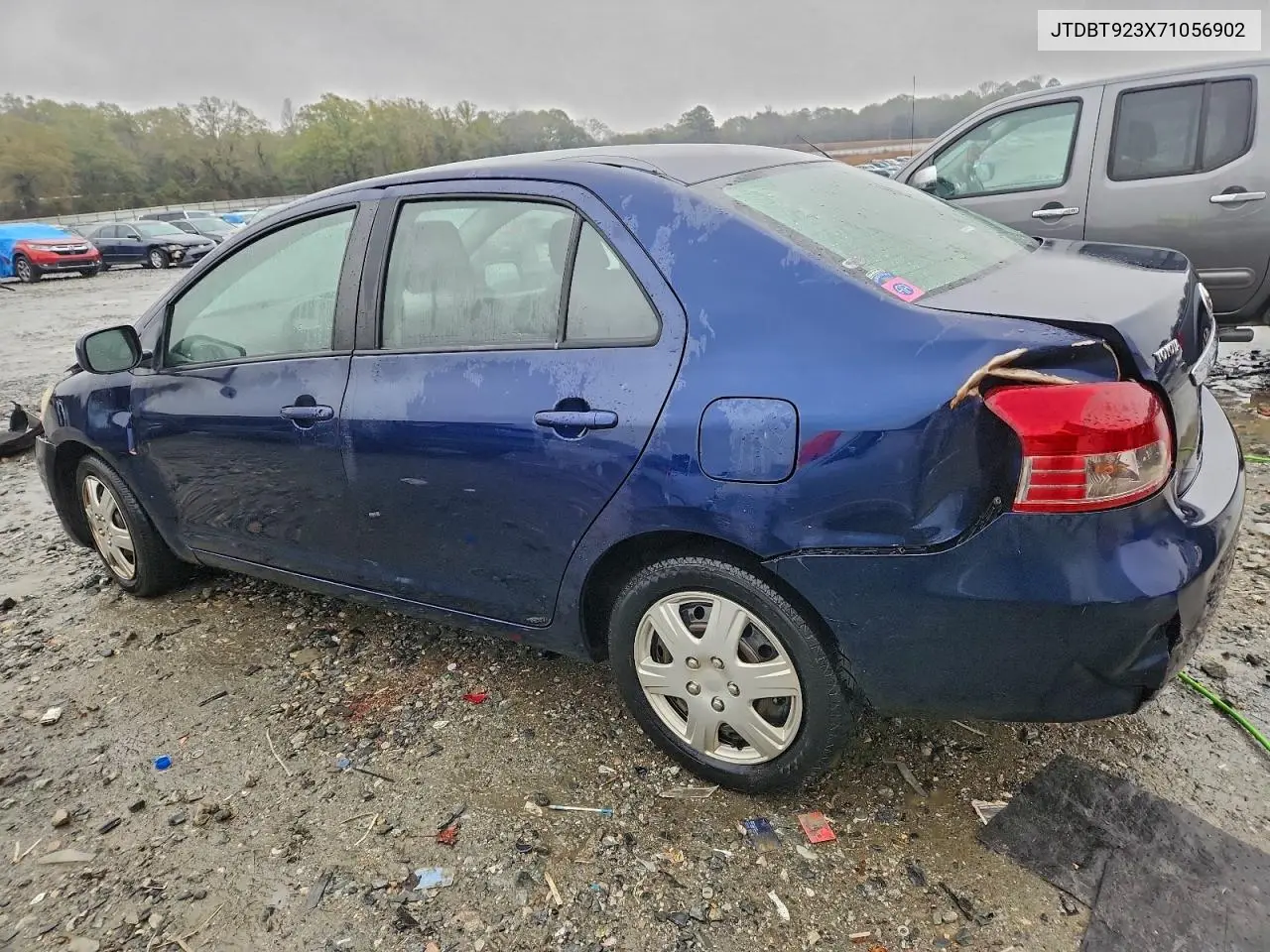 JTDBT923X71056902 2007 Toyota Yaris
