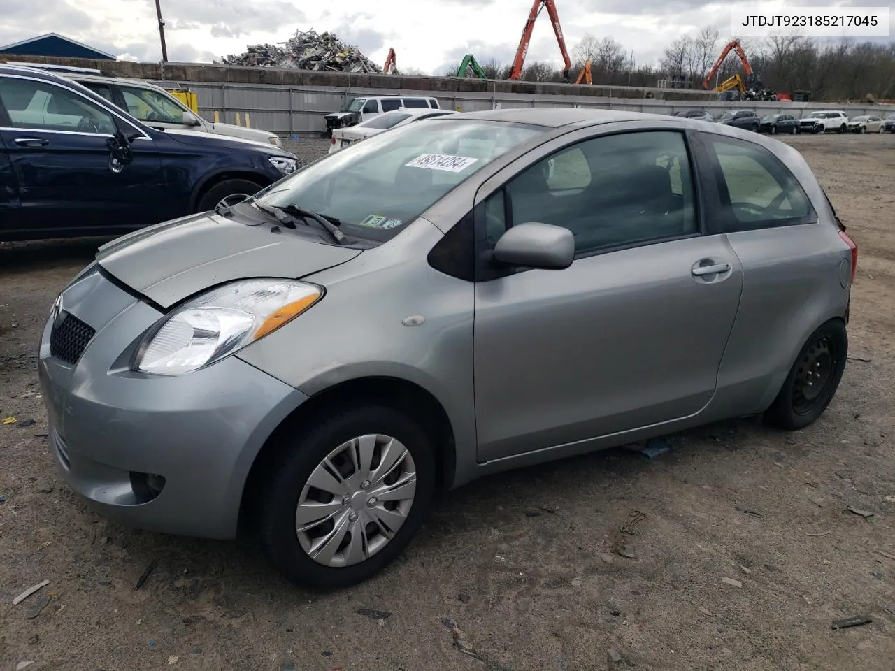 JTDJT923185217045 2008 Toyota Yaris