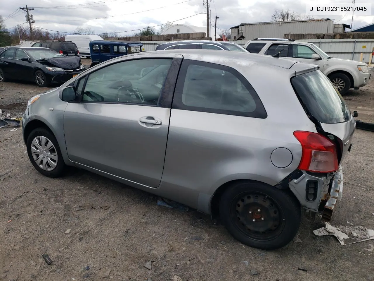 JTDJT923185217045 2008 Toyota Yaris