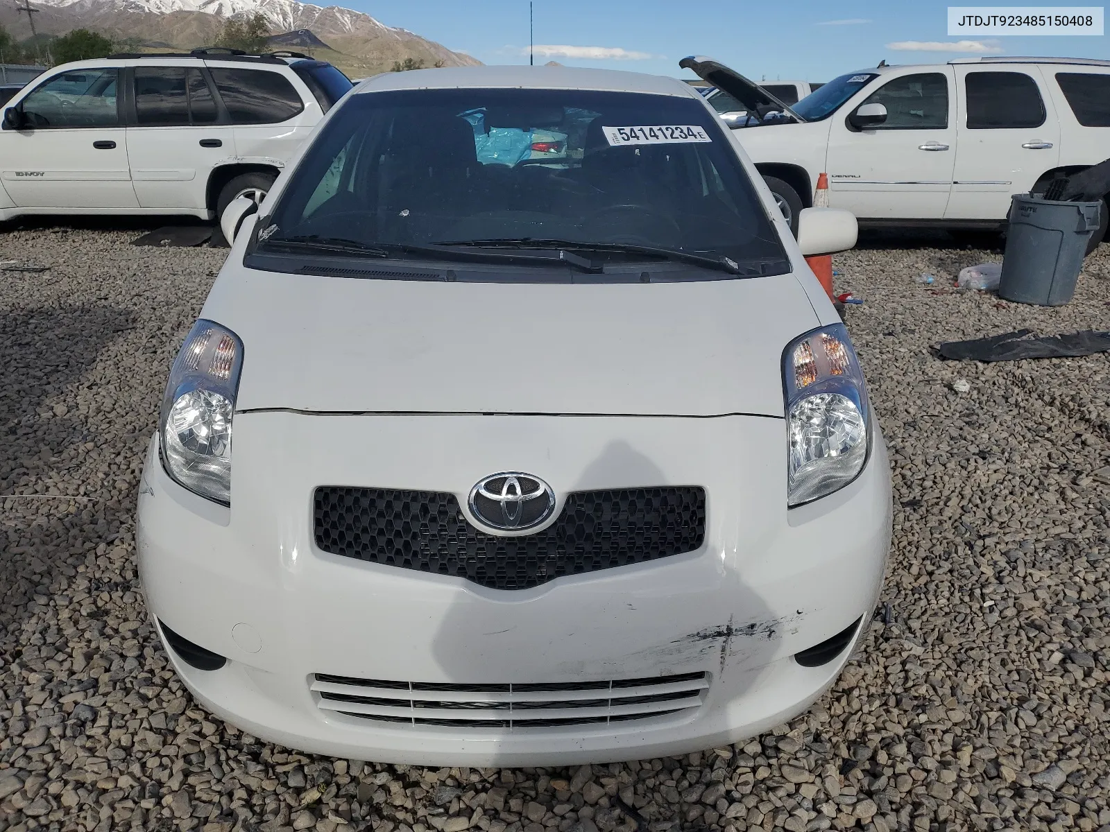 JTDJT923485150408 2008 Toyota Yaris