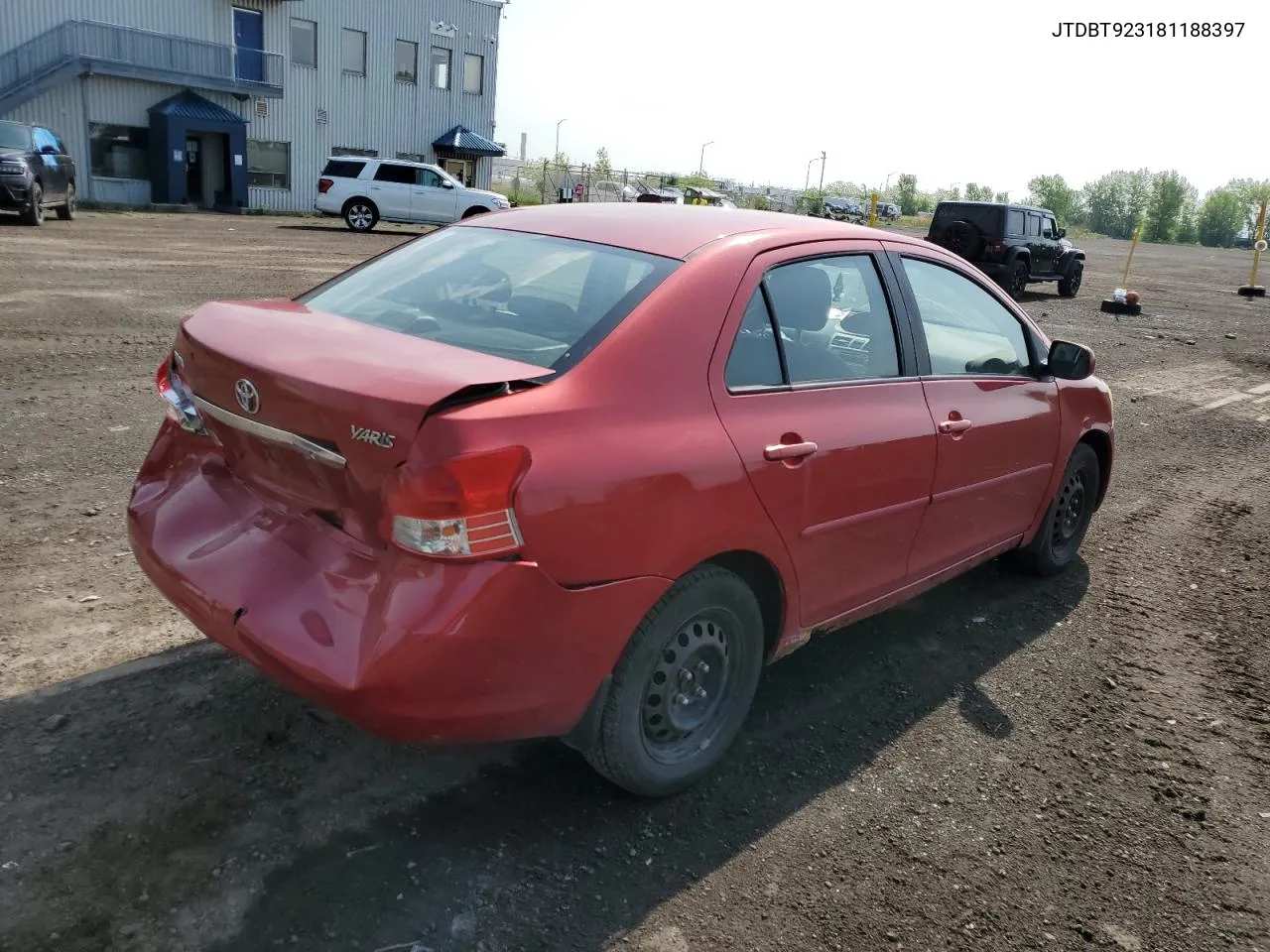 JTDBT923181188397 2008 Toyota Yaris