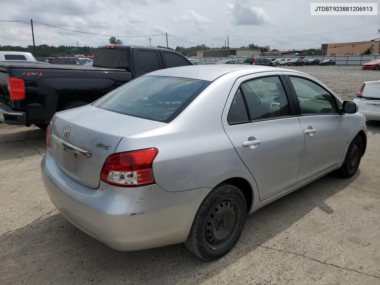 2008 Toyota Yaris VIN: JTDBT923881206913 Lot: 63788994