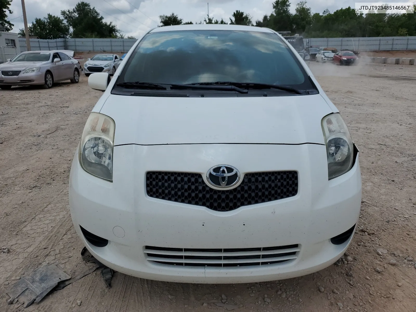 2008 Toyota Yaris VIN: JTDJT923485146567 Lot: 64018364