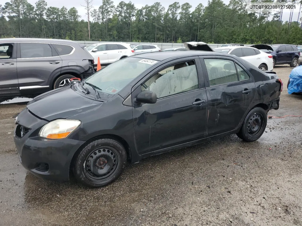 JTDBT923881275021 2008 Toyota Yaris