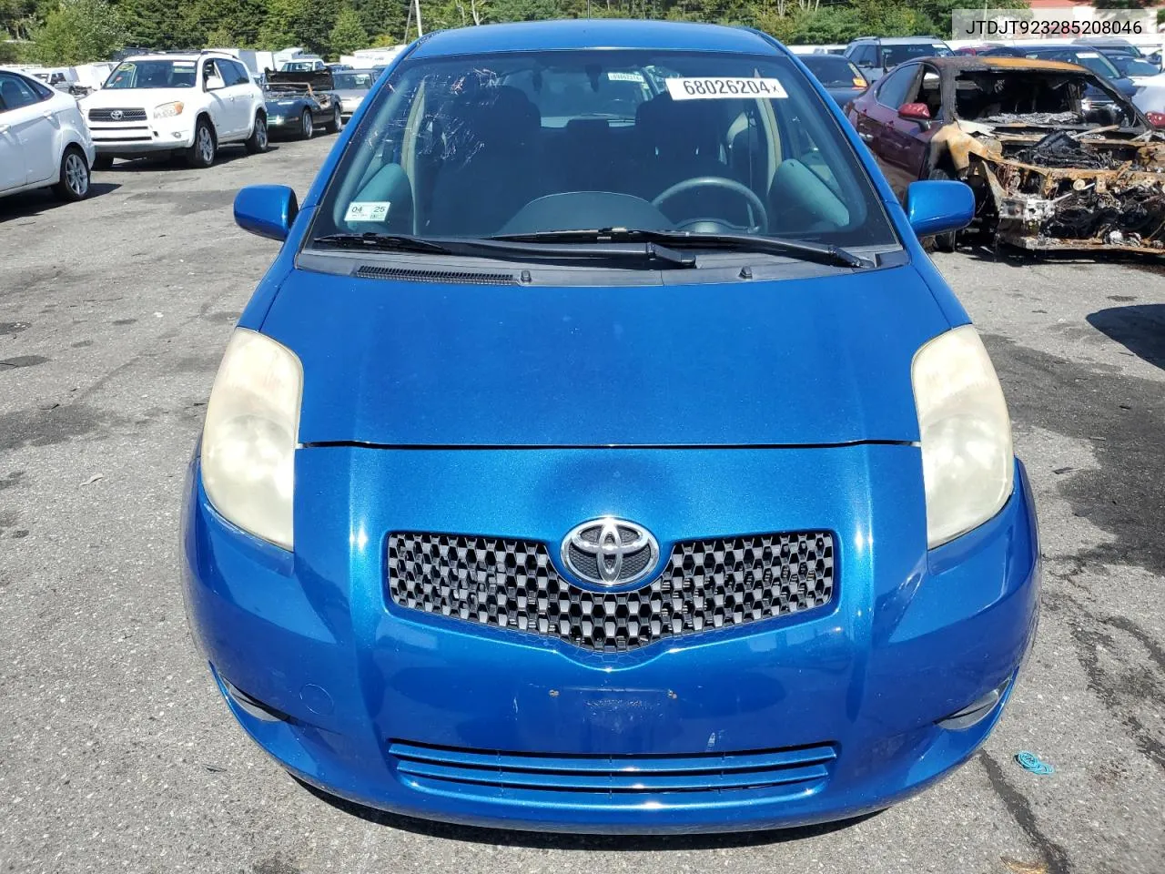 JTDJT923285208046 2008 Toyota Yaris