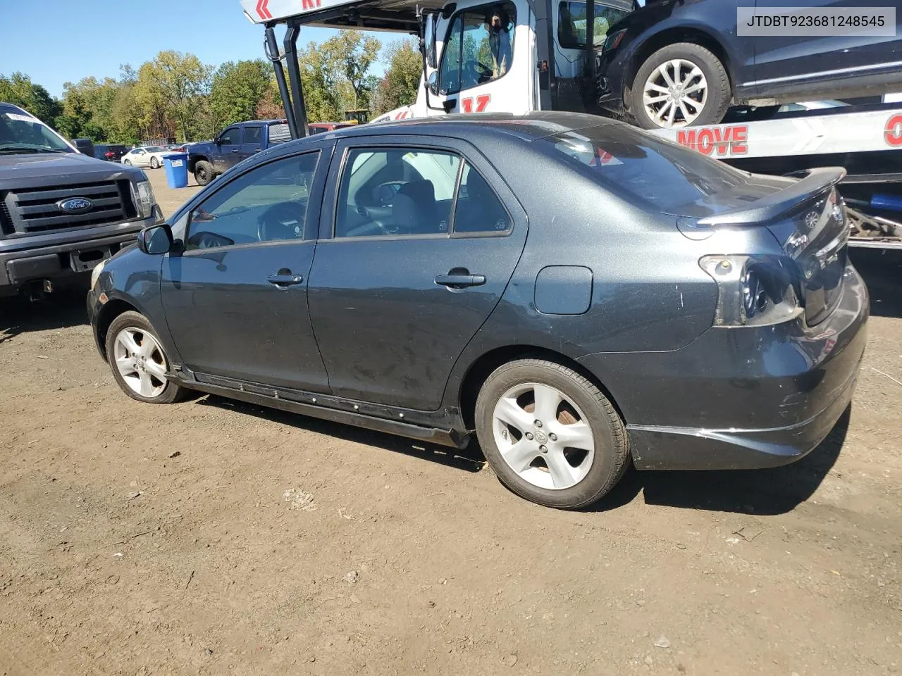 JTDBT923681248545 2008 Toyota Yaris