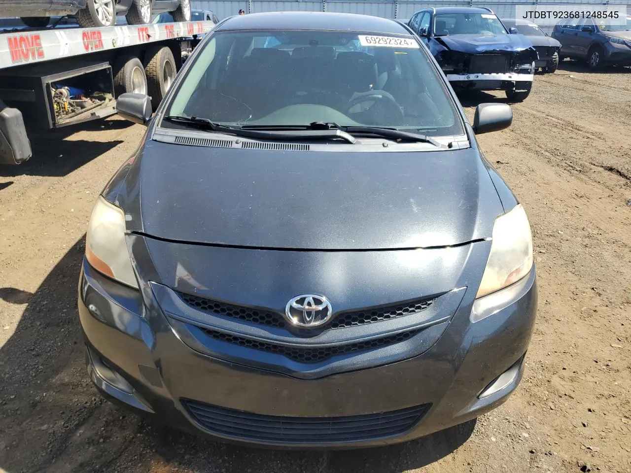 2008 Toyota Yaris VIN: JTDBT923681248545 Lot: 69292324