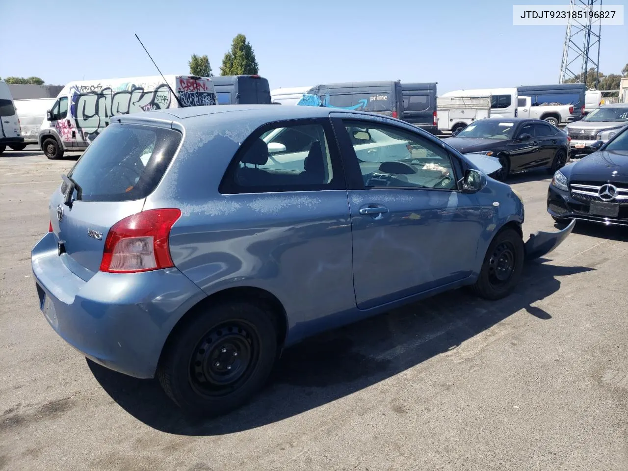 2008 Toyota Yaris VIN: JTDJT923185196827 Lot: 69847504