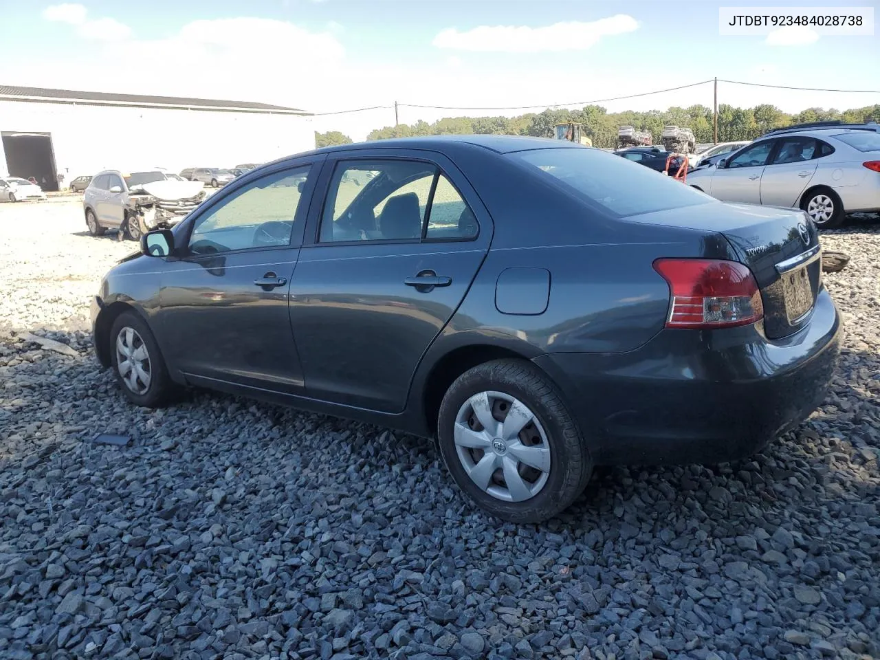 2008 Toyota Yaris VIN: JTDBT923484028738 Lot: 70695834