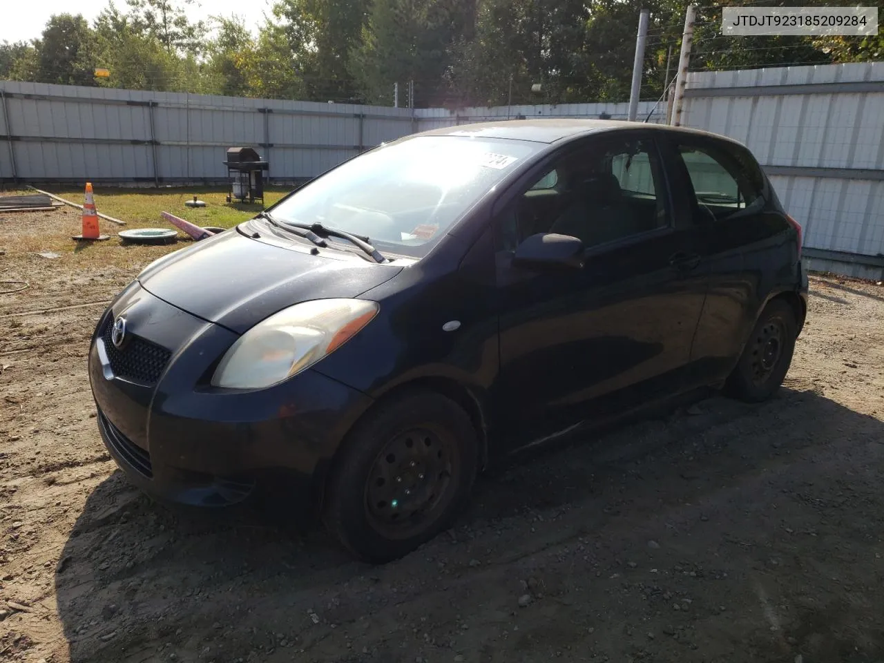 JTDJT923185209284 2008 Toyota Yaris