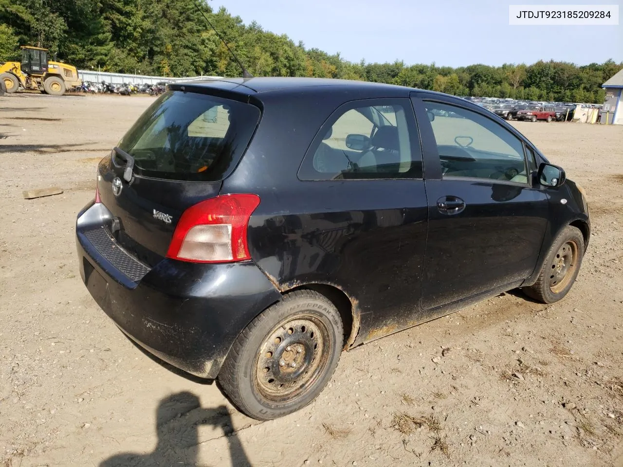 JTDJT923185209284 2008 Toyota Yaris