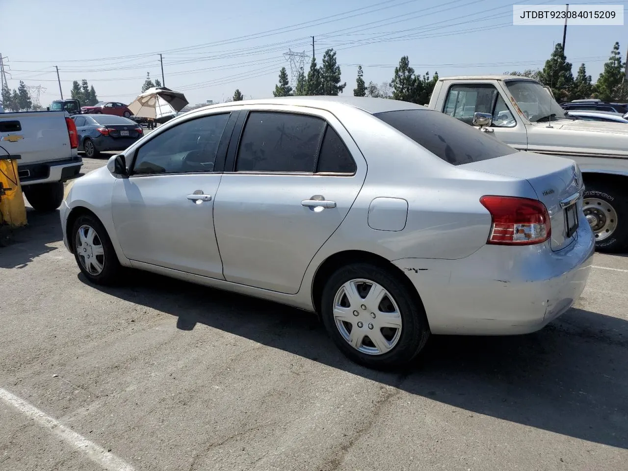 JTDBT923084015209 2008 Toyota Yaris