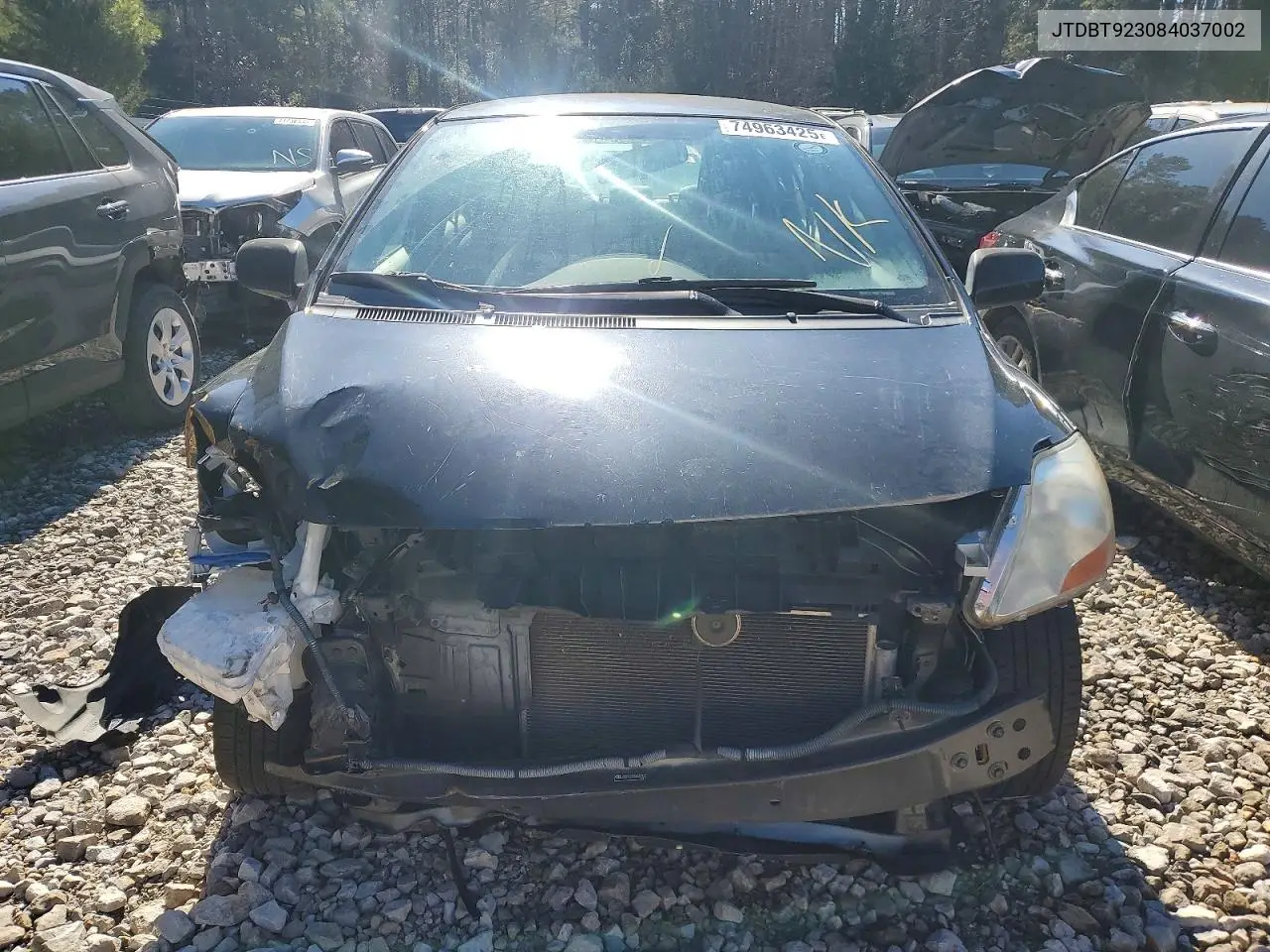 JTDBT923084037002 2008 Toyota Yaris