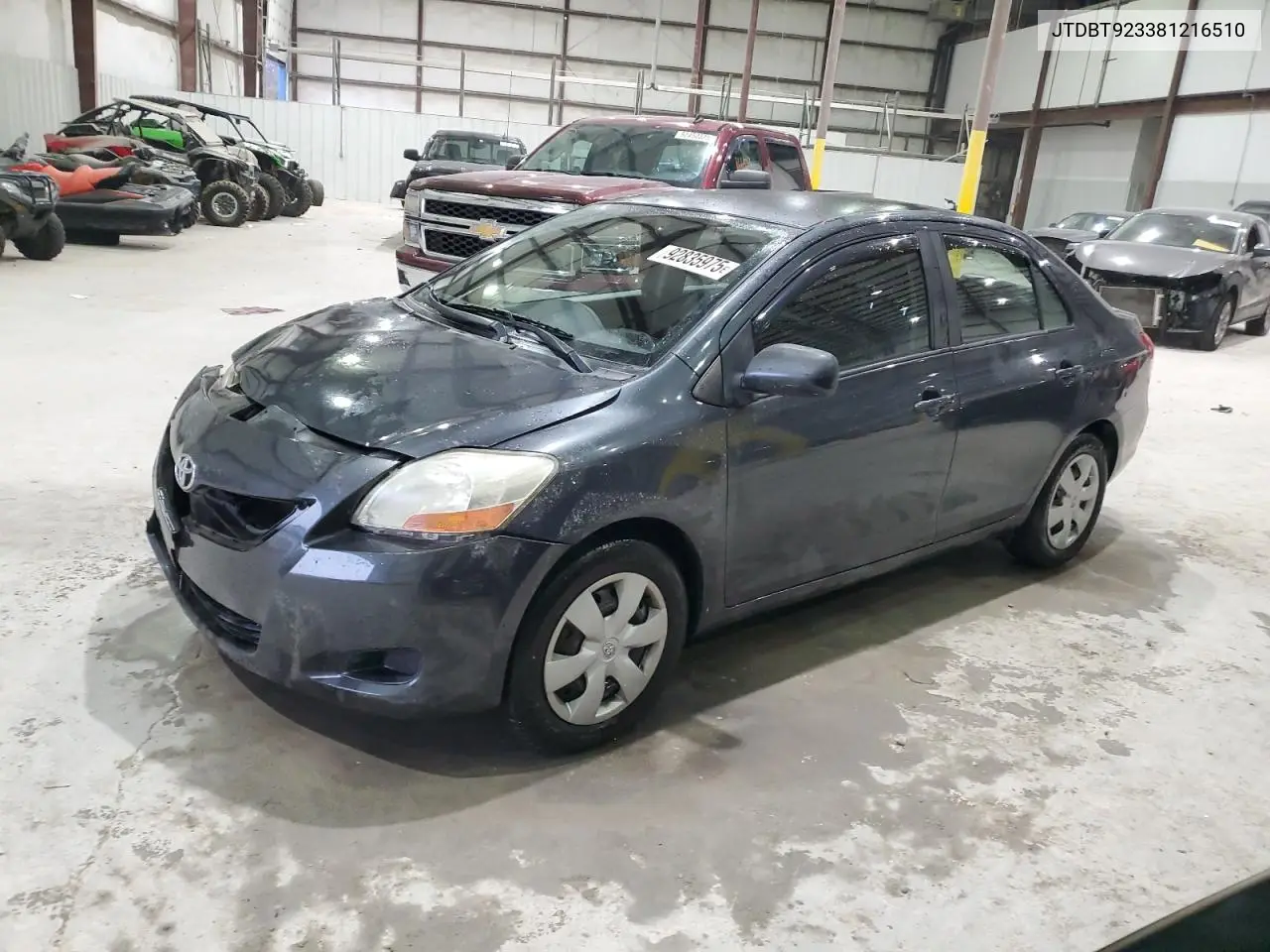 JTDBT923381216510 2008 Toyota Yaris