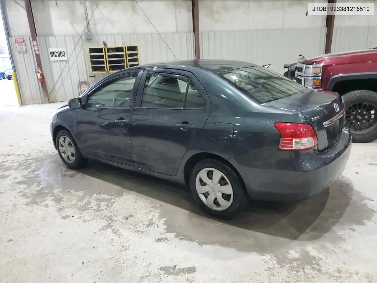 JTDBT923381216510 2008 Toyota Yaris