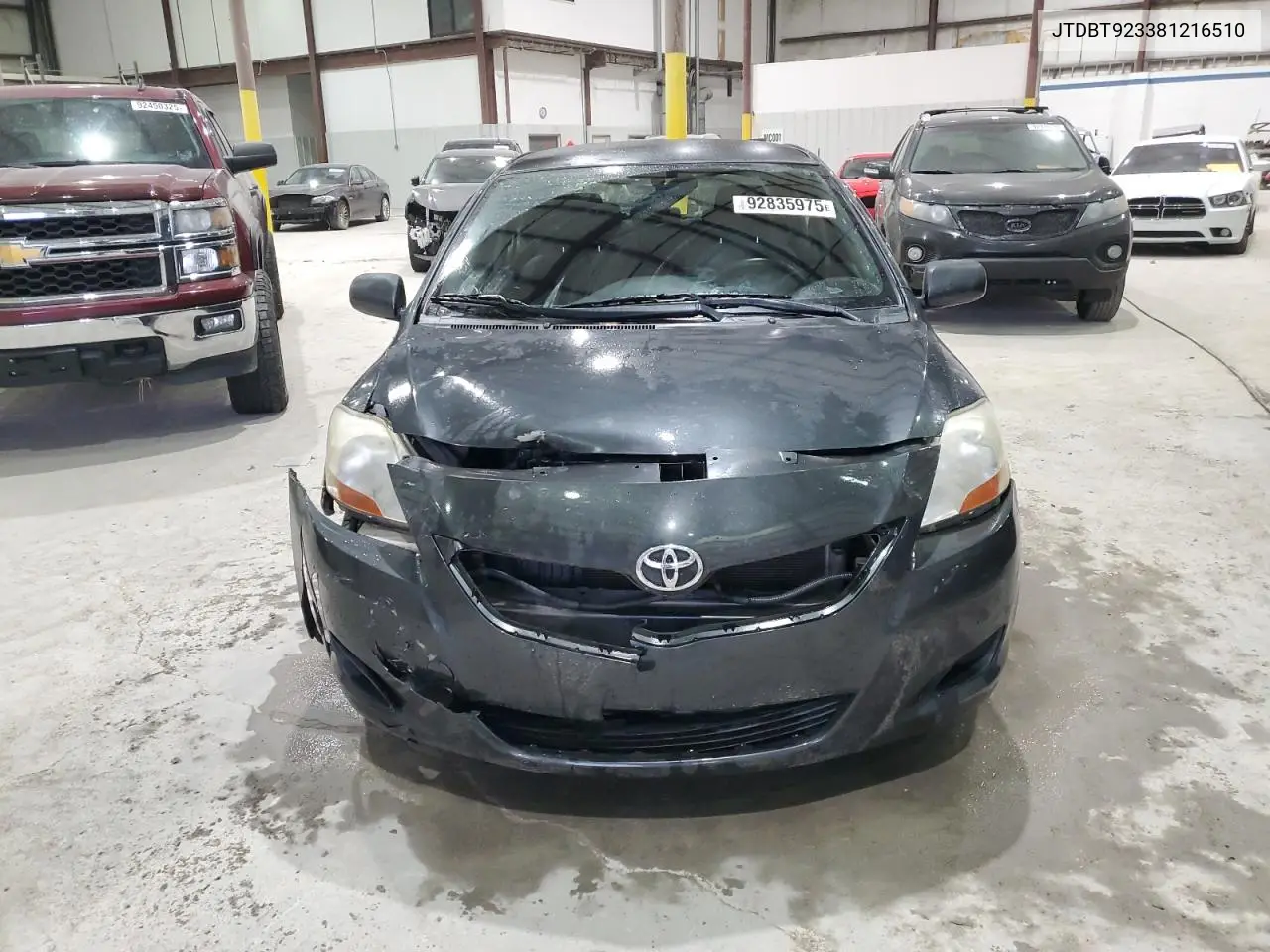 JTDBT923381216510 2008 Toyota Yaris