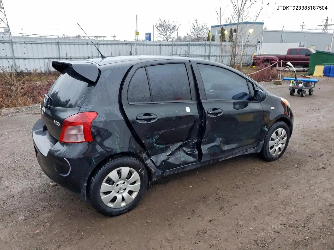 JTDKT923385187504 2008 Toyota Yaris