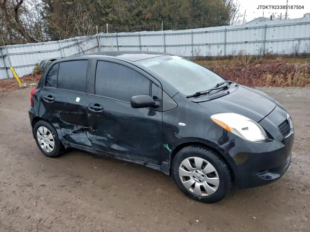 JTDKT923385187504 2008 Toyota Yaris