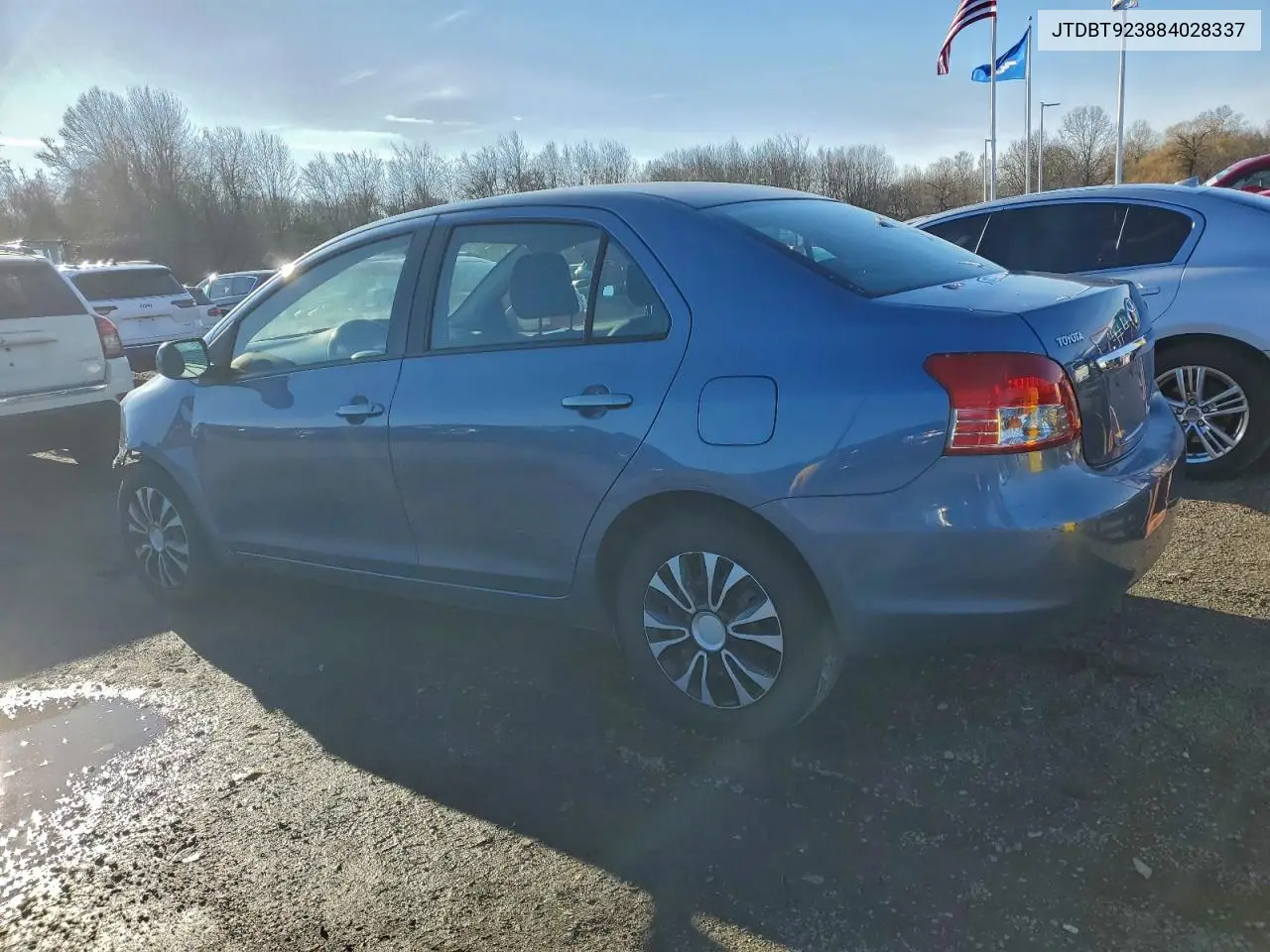 JTDBT923884028337 2008 Toyota Yaris
