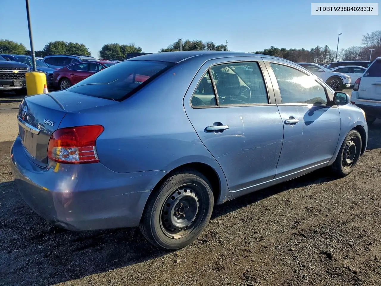 JTDBT923884028337 2008 Toyota Yaris