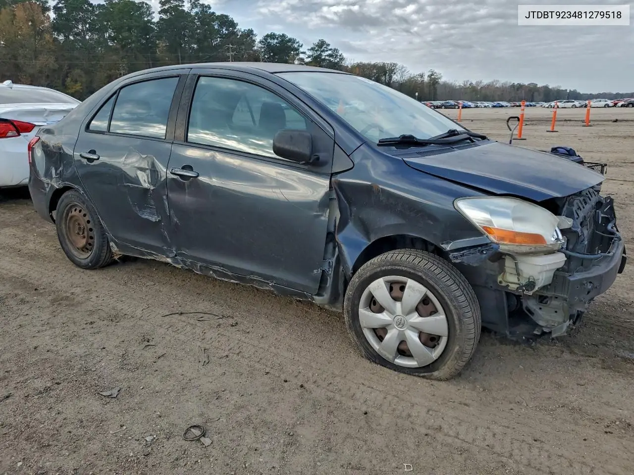 JTDBT923481279518 2008 Toyota Yaris