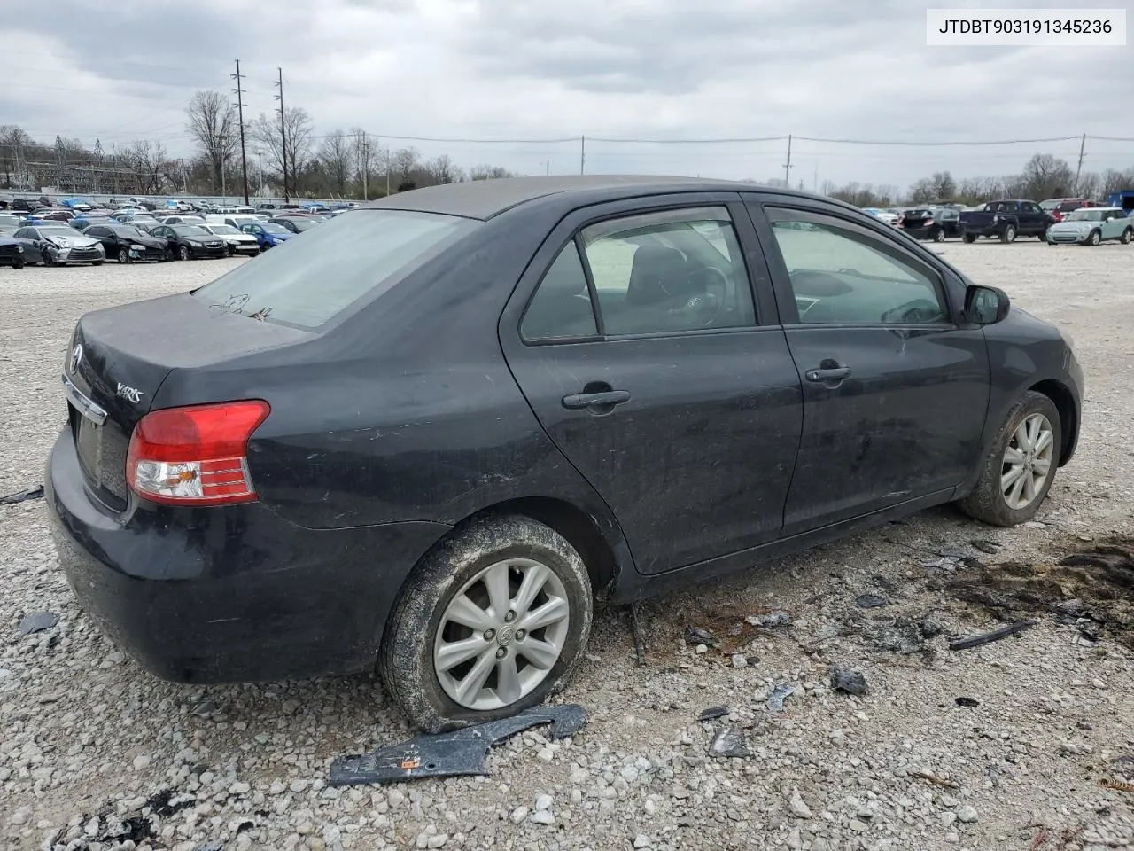 2009 Toyota Yaris VIN: JTDBT903191345236 Lot: 47157794