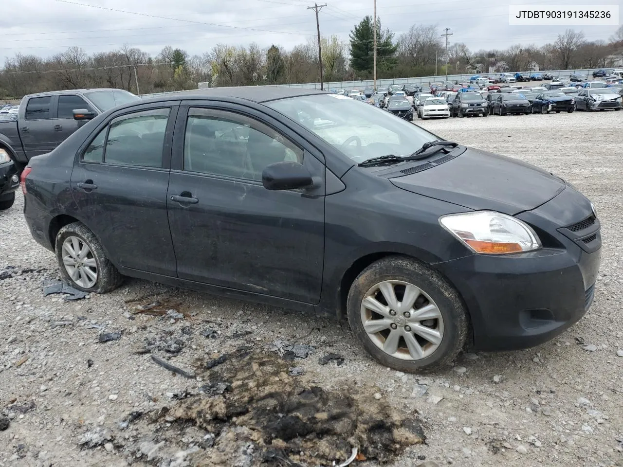 2009 Toyota Yaris VIN: JTDBT903191345236 Lot: 47157794